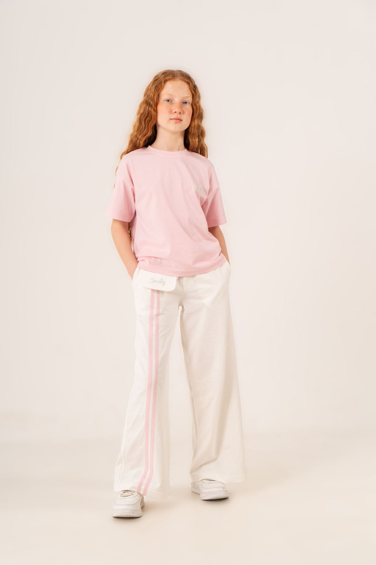 9-15 Yaş Cooles Cool Kız Çocuk Takım-Şeker Pembe