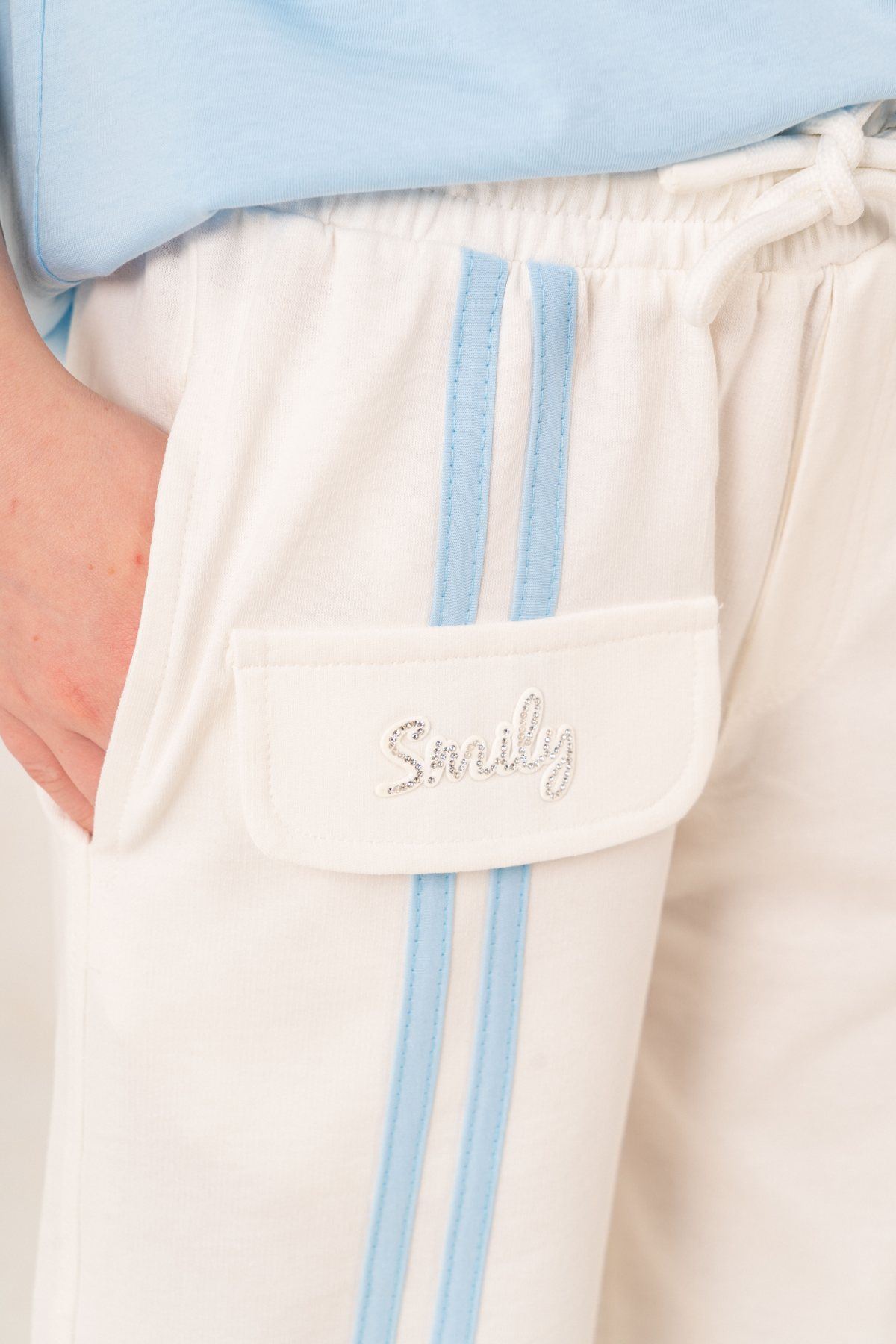 9-15 Yaş Cooles Cool Kız Çocuk Takım-Mavi