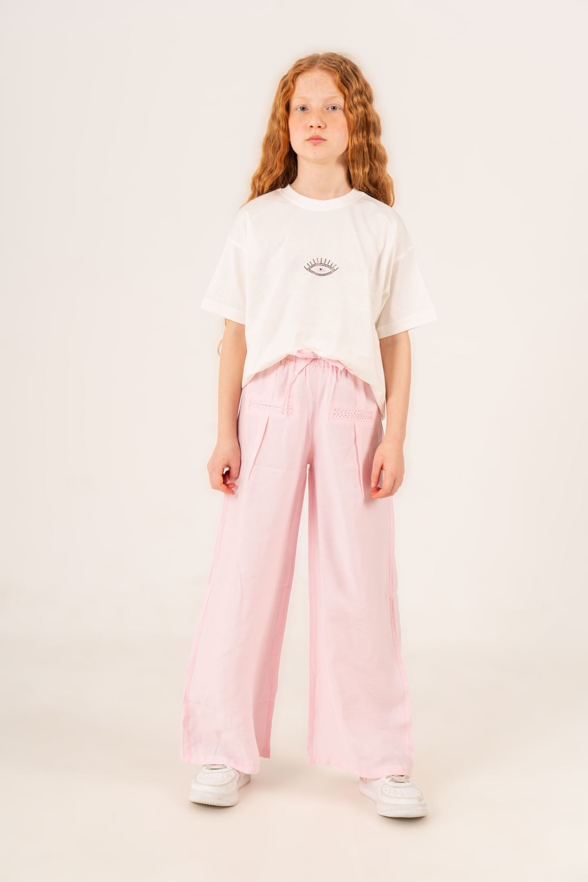 9-15 Yaş Regnum Prime Kız Çocuk 3'Lü Takım-Şeker Pembe