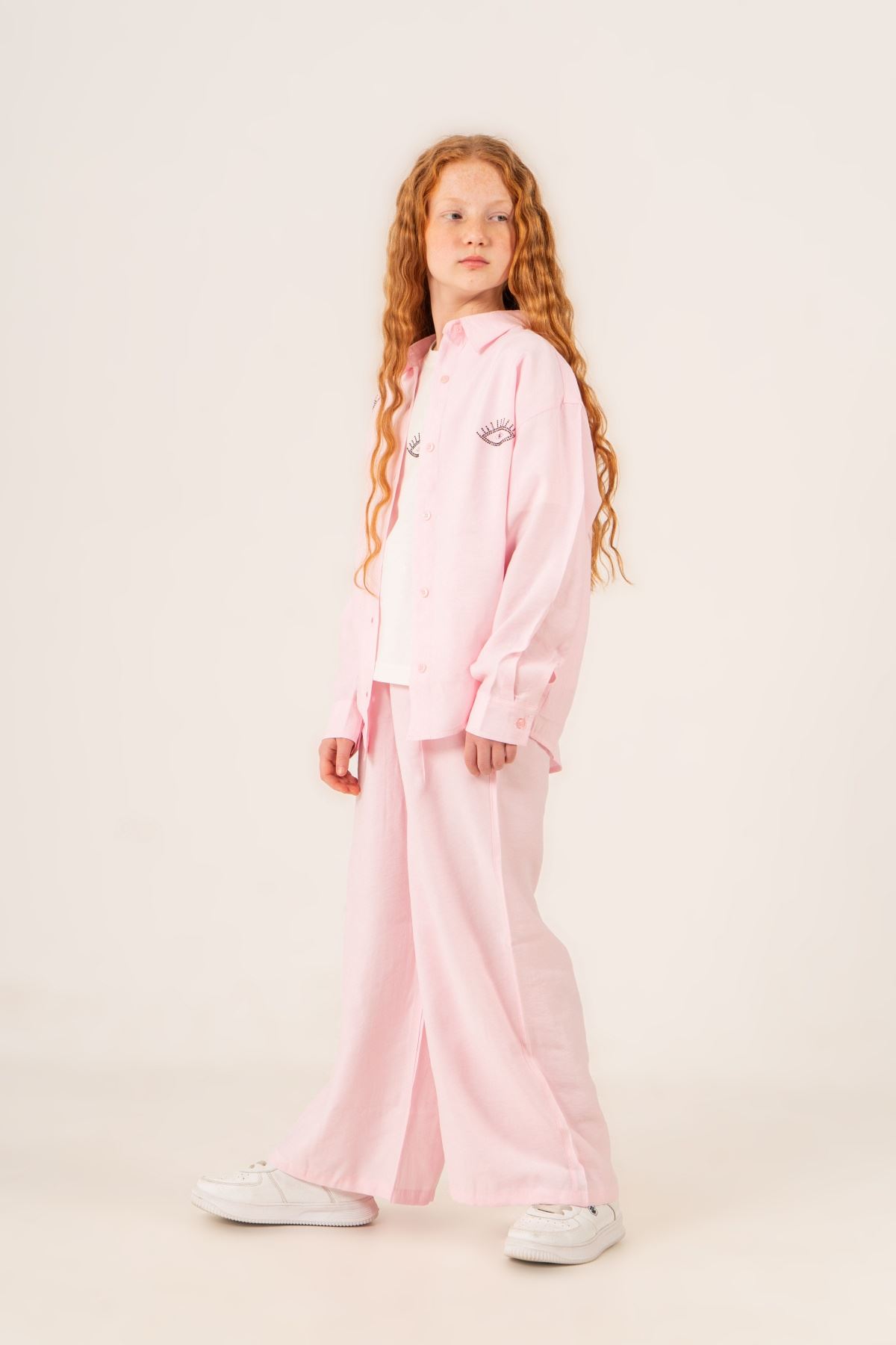 9-15 Yaş Regnum Prime Kız Çocuk 3'Lü Takım-Şeker Pembe