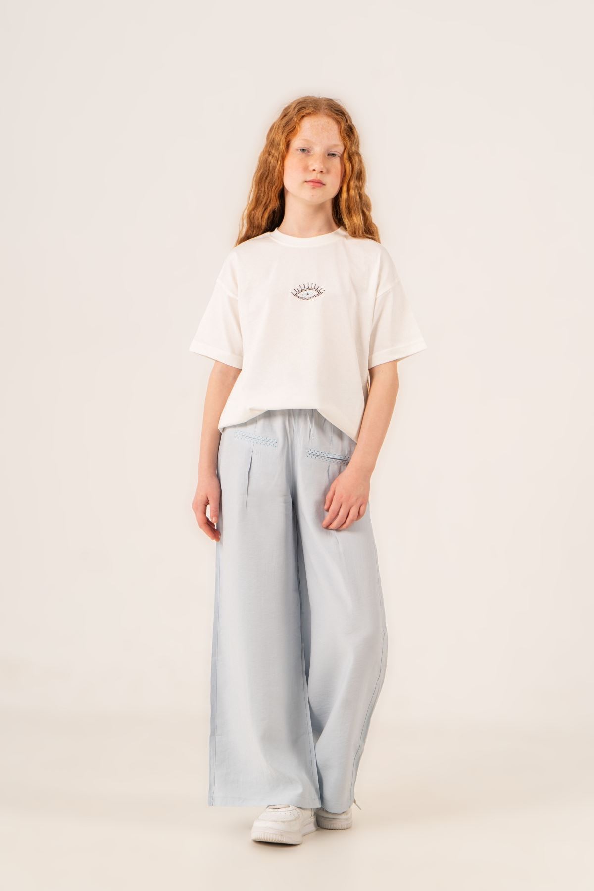 9-15 Yaş Regnum Prime Kız Çocuk 3'Lü Takım-Mavi