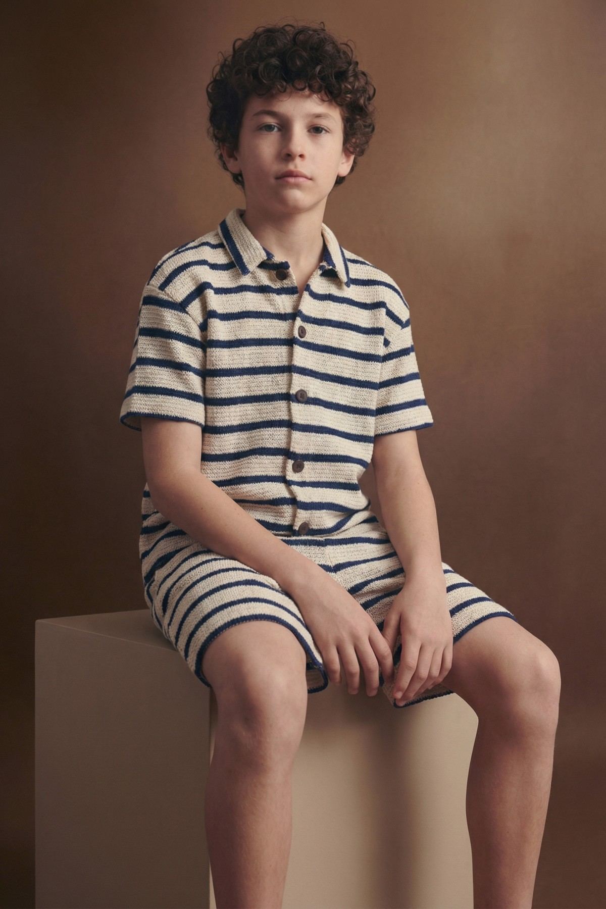 9-14 Yaş Milano Cool Erkek Çocuk Takım-Lacivert