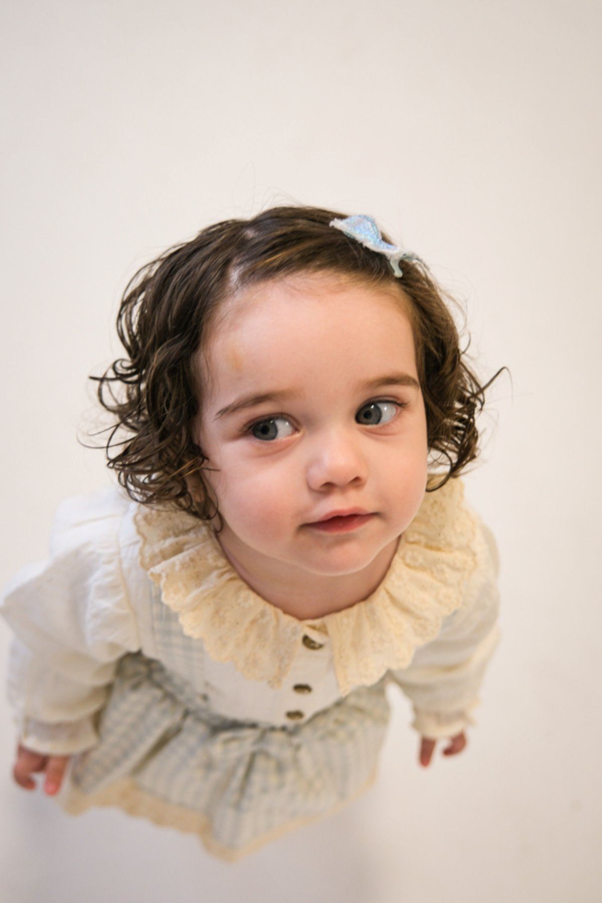 9-24 Aylık Jaqueline Kız Bebek Takım-Mavi