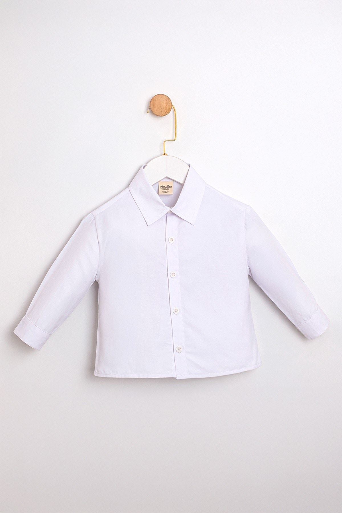 9-24 Aylık Petit King Erkek Bebek 3'Lü Takım-Latte