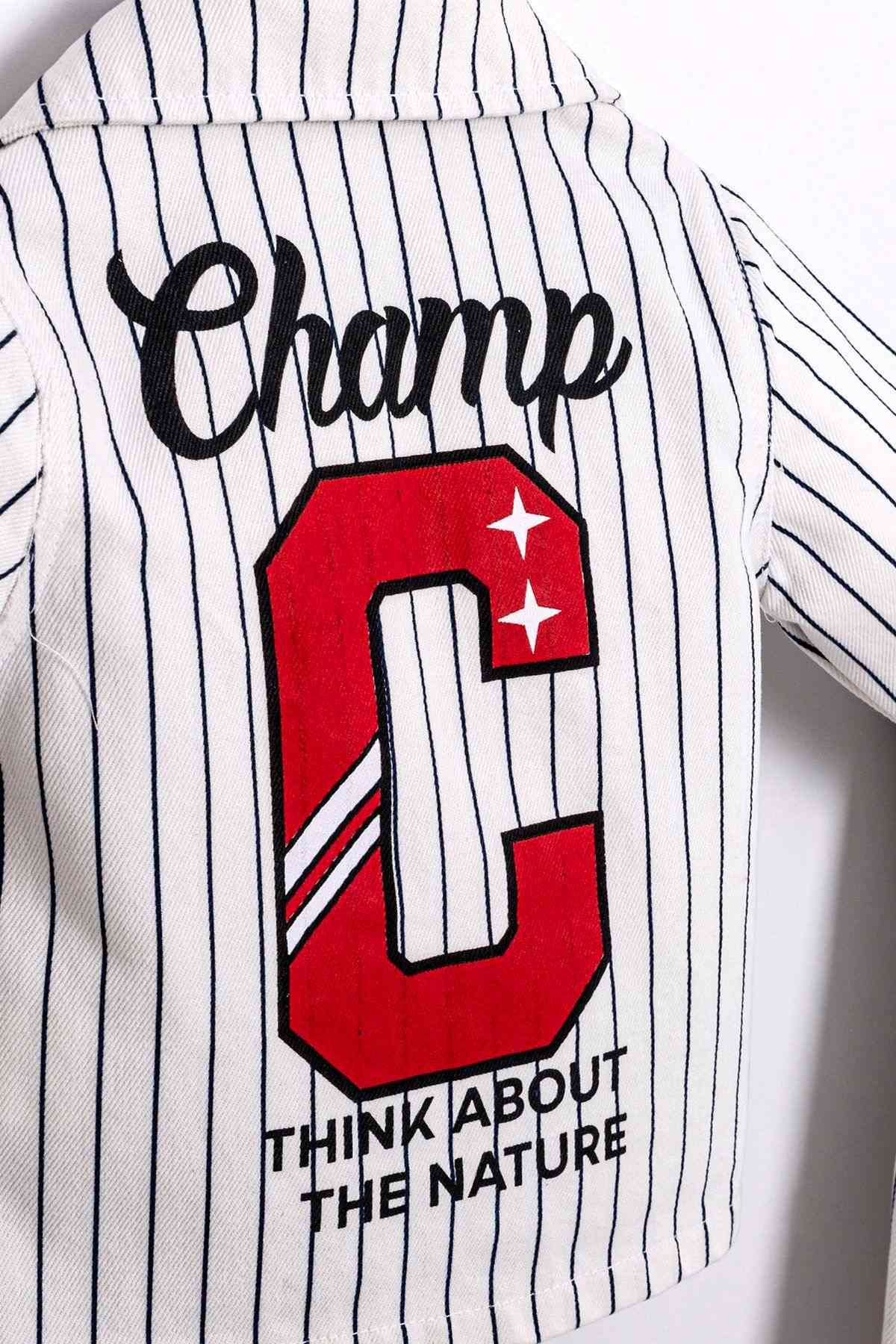 9-24 Aylık Prince Leo Erkek Bebek 3'Lü Takım-Ekru