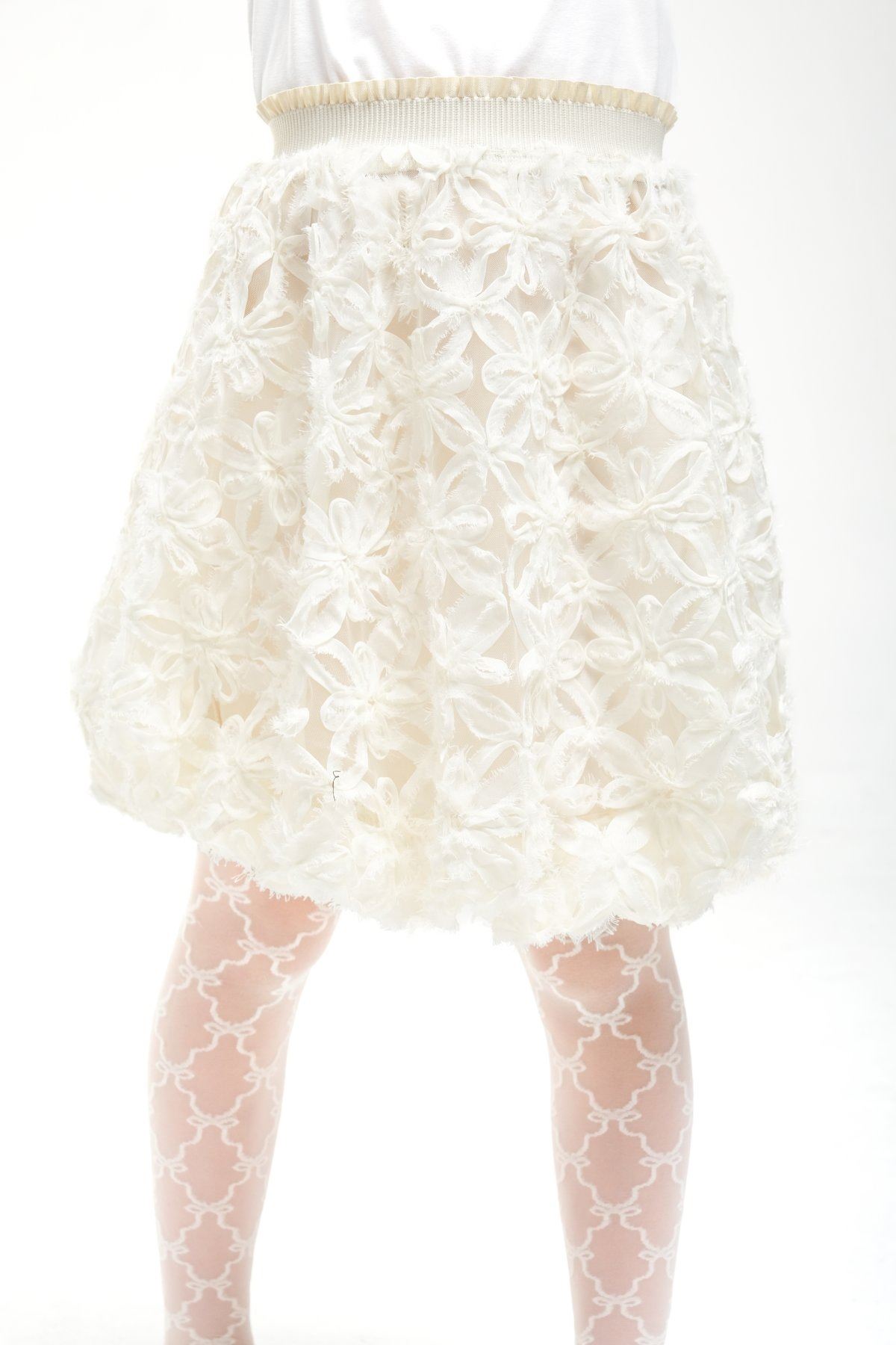 4-8 Yaş Royal Pearl Kız Çocuk Takım-Latte