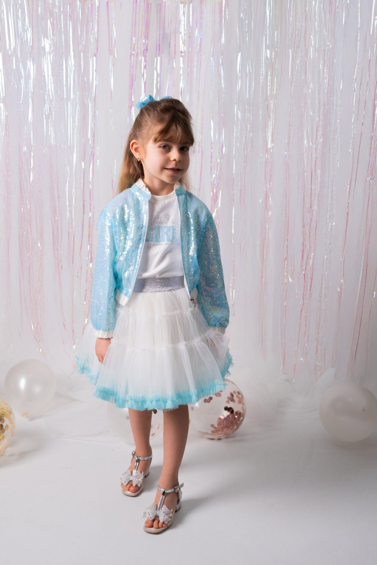 2-5 Yaş Magic Kız Çocuk 3'Lü Takım-Mavi