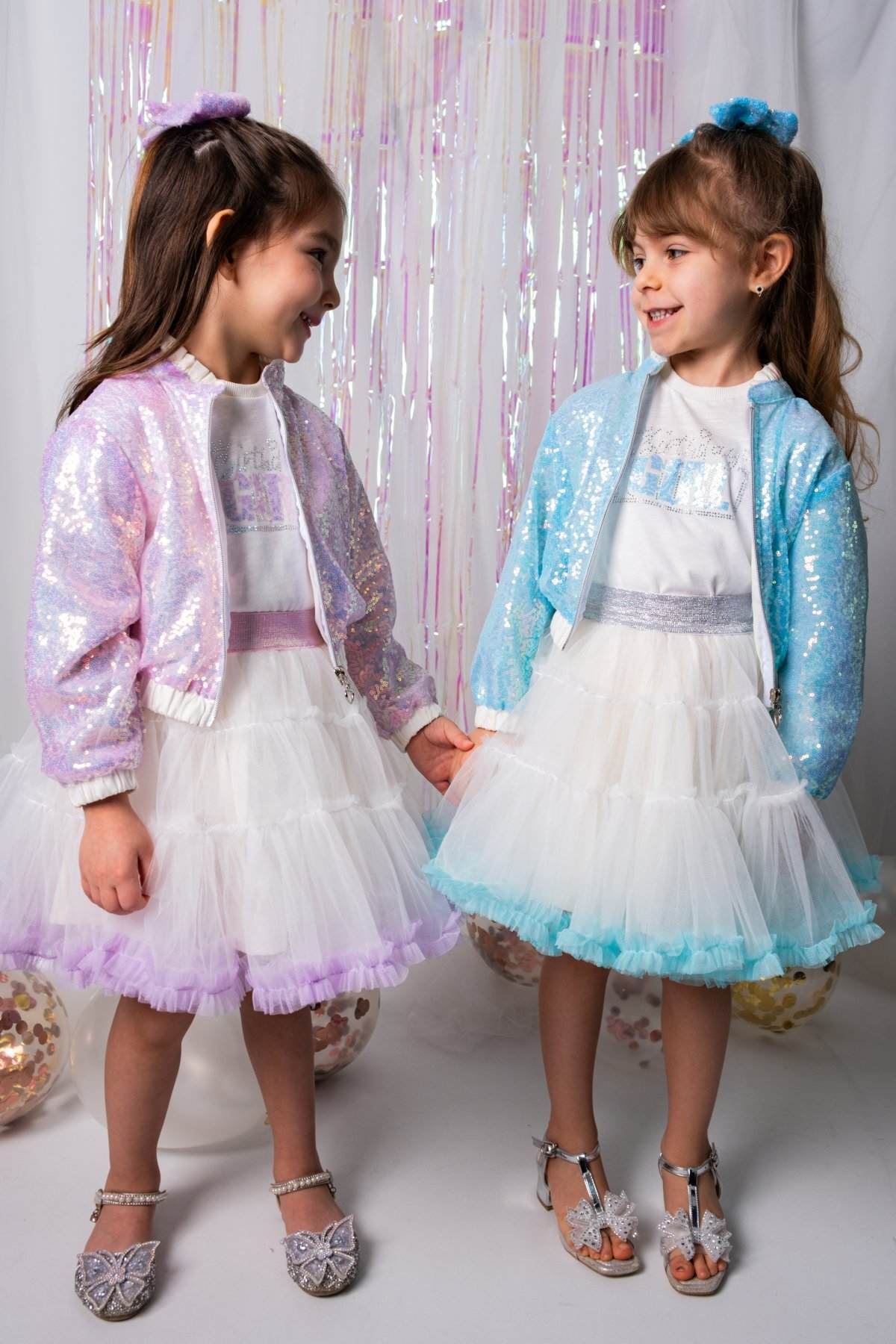 2-5 Yaş Magic Kız Çocuk 3'Lü Takım-Lila