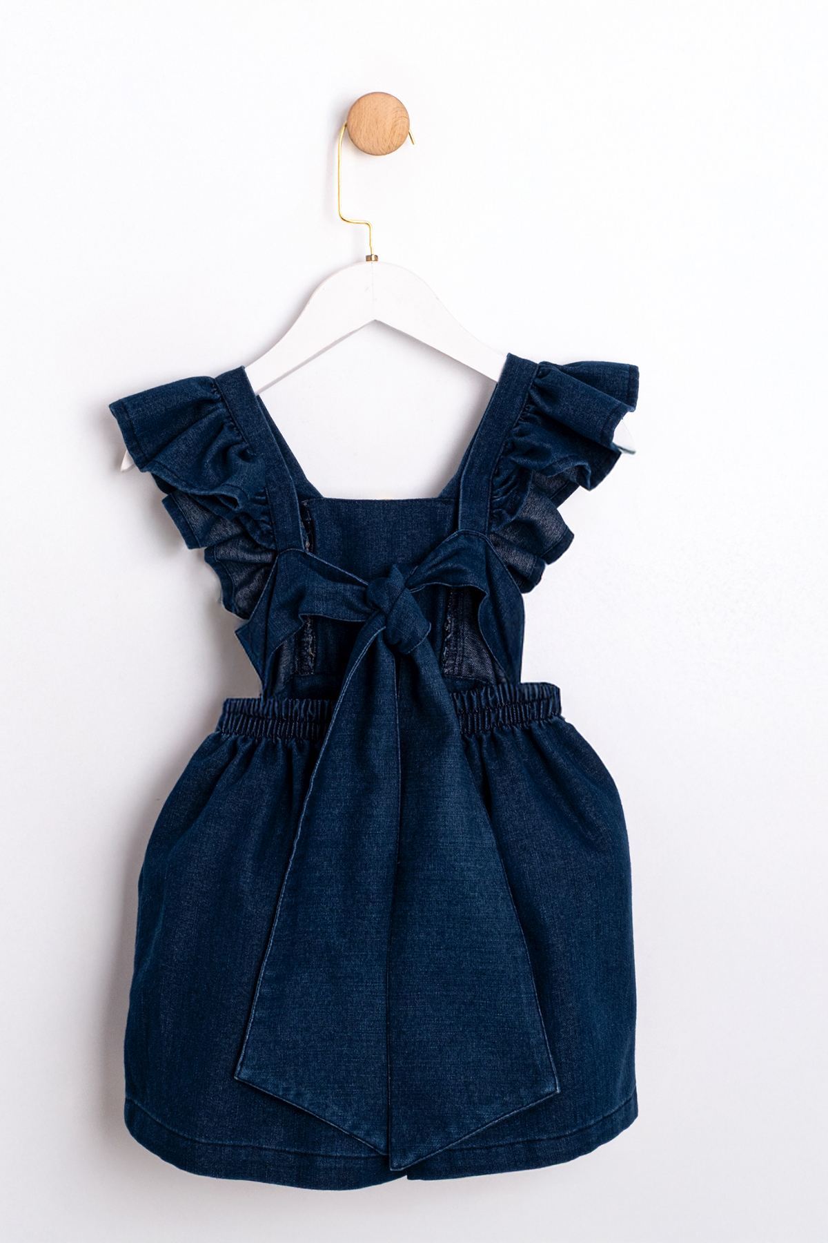 2-5 Yaş Elegance Dreamy Kız Çocuk Tulum-Lacivert