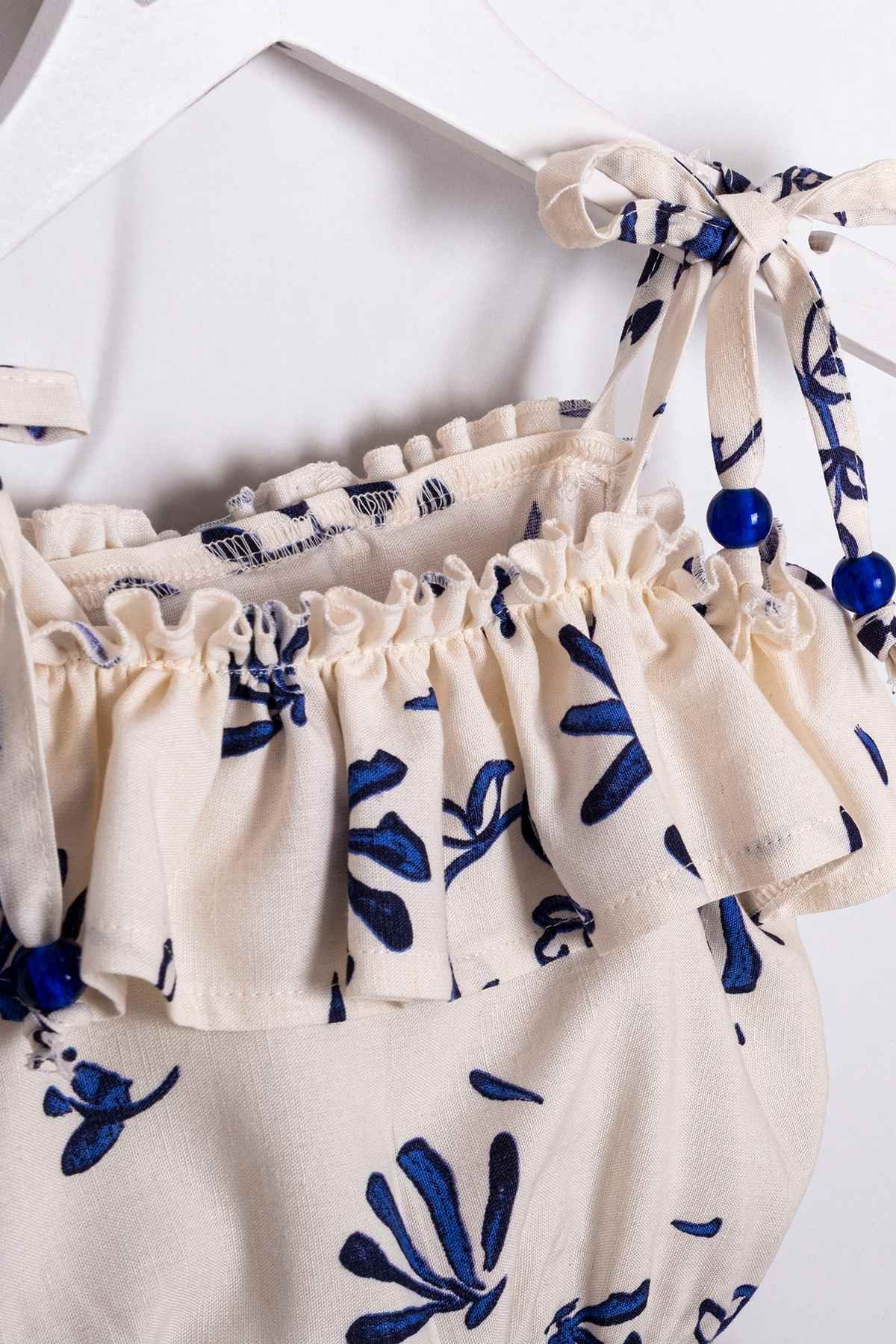 2-5 Yaş Sugar Cloud Kız Çocuk Takım-Ekru