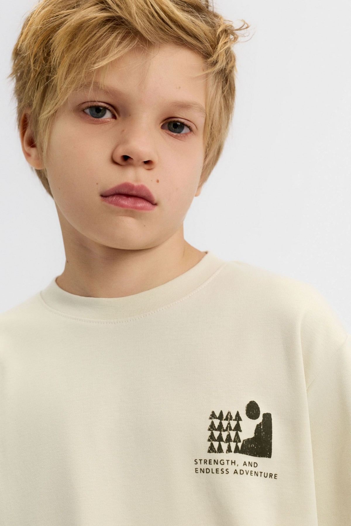 8-14 Yaş Hera Cool Erkek Çocuk 3'Lü Takım-Latte