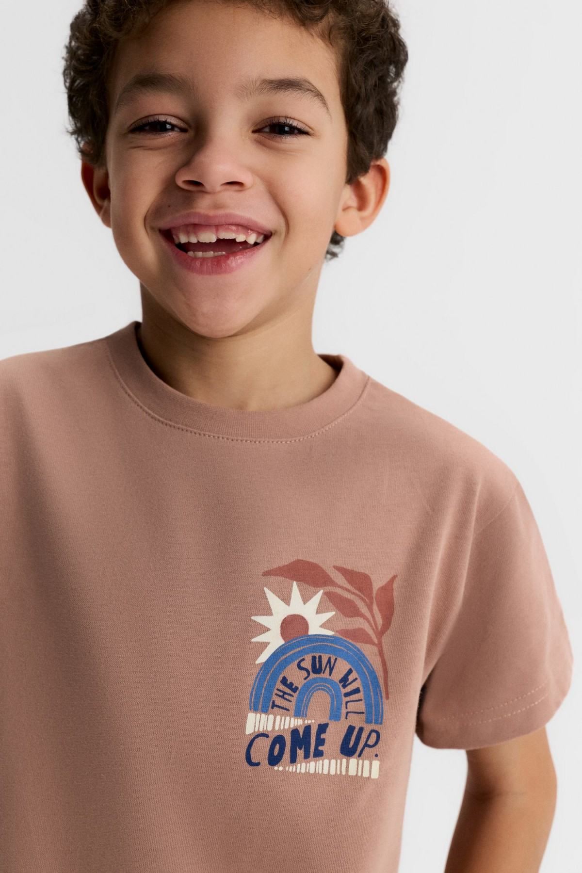 4-8 Yaş Calm Brave Erkek Çocuk 3'Lü Takım-Mavi