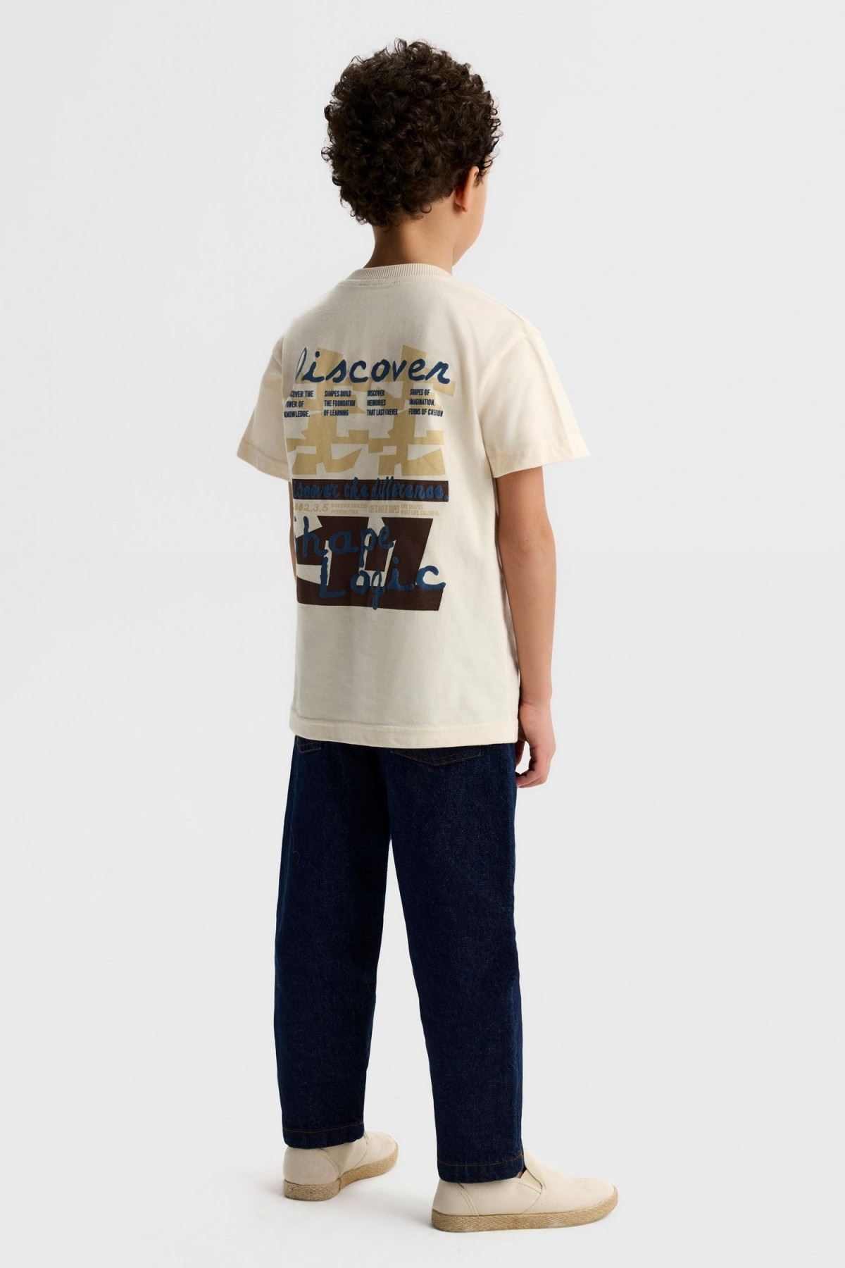 4-8 Yaş Aztec Harvey Erkek Çocuk 3'Lü Takım-Kahverengi