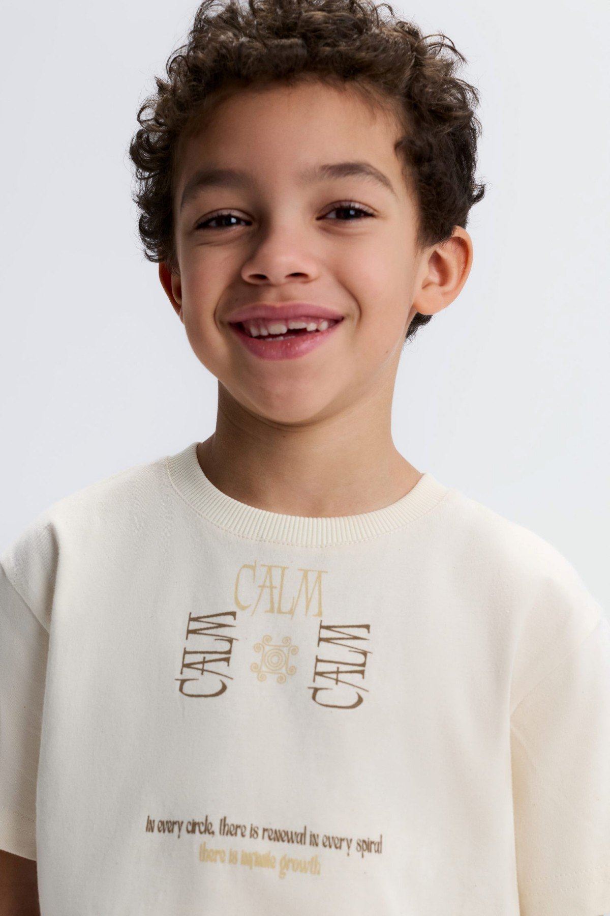 4-8 Yaş Calm Brave Erkek Çocuk 3'Lü Takım-Mavi