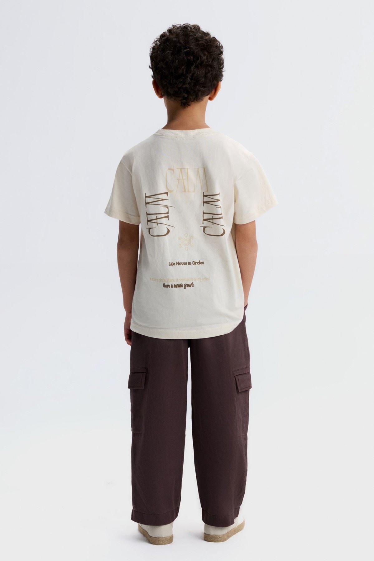 4-8 Yaş Calm Brave Erkek Çocuk 3'Lü Takım-Mavi