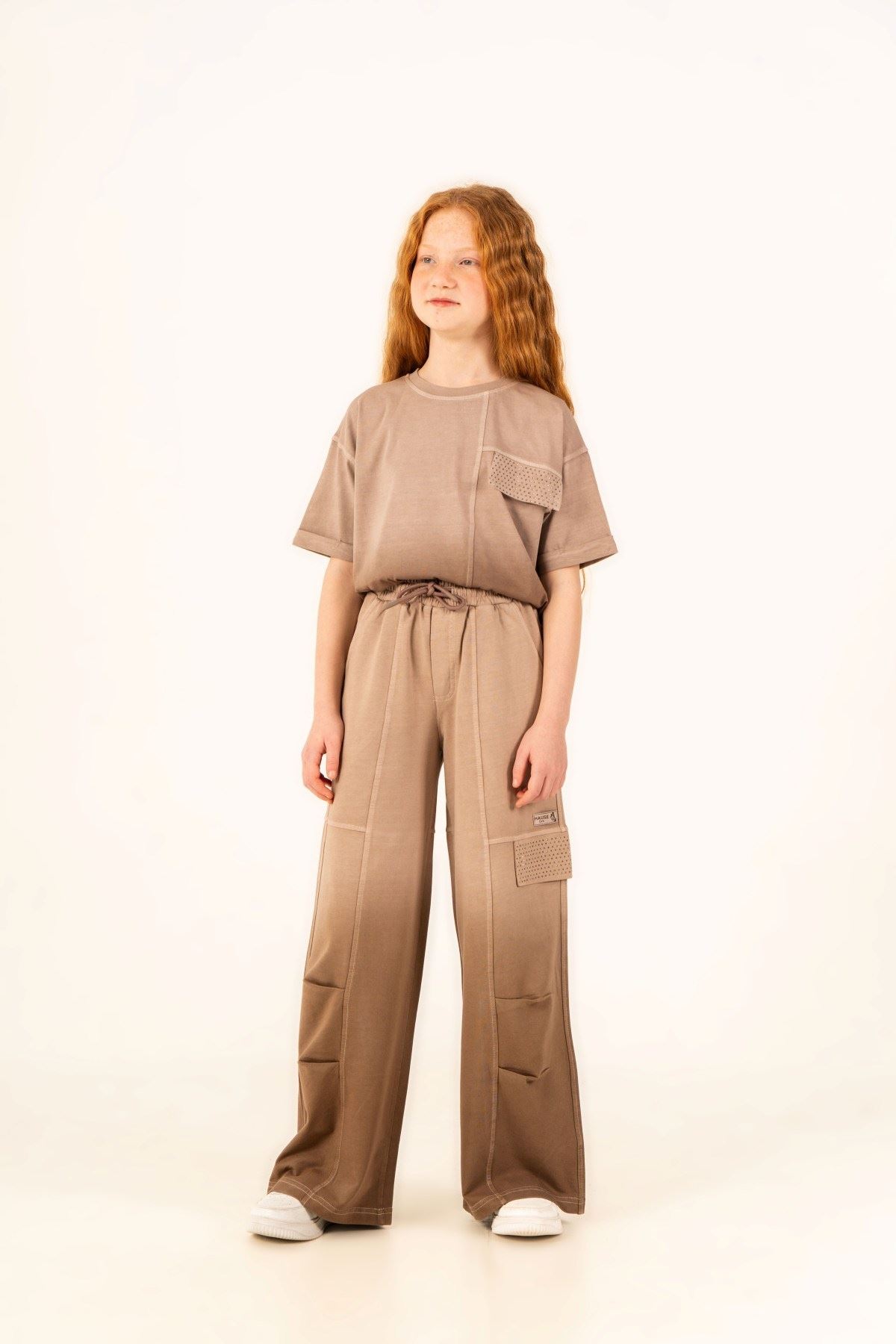 9-15 Yaş Royal Prime Kız Çocuk Takım-Mocca