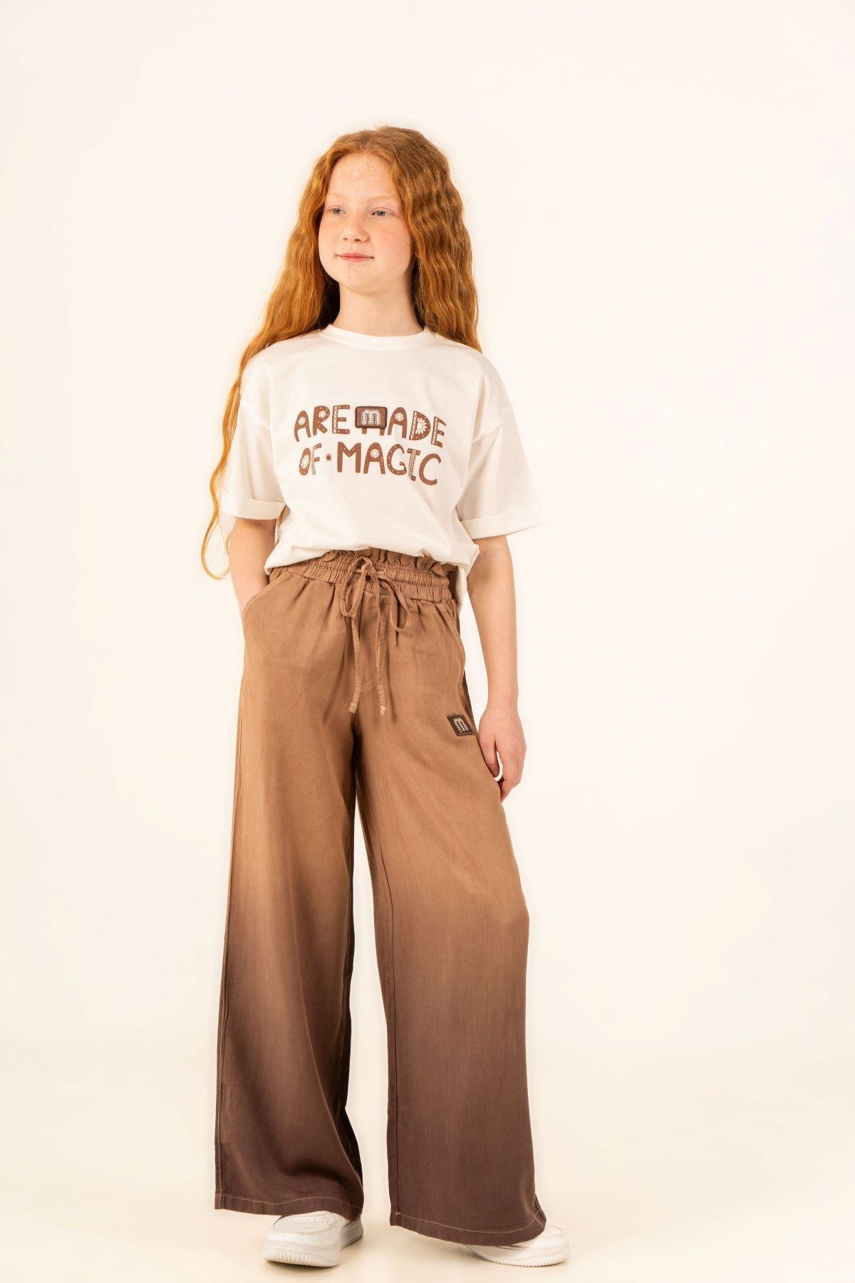 9-15 Yaş Magic Of Coole Kız Çocuk Takım-Mocca