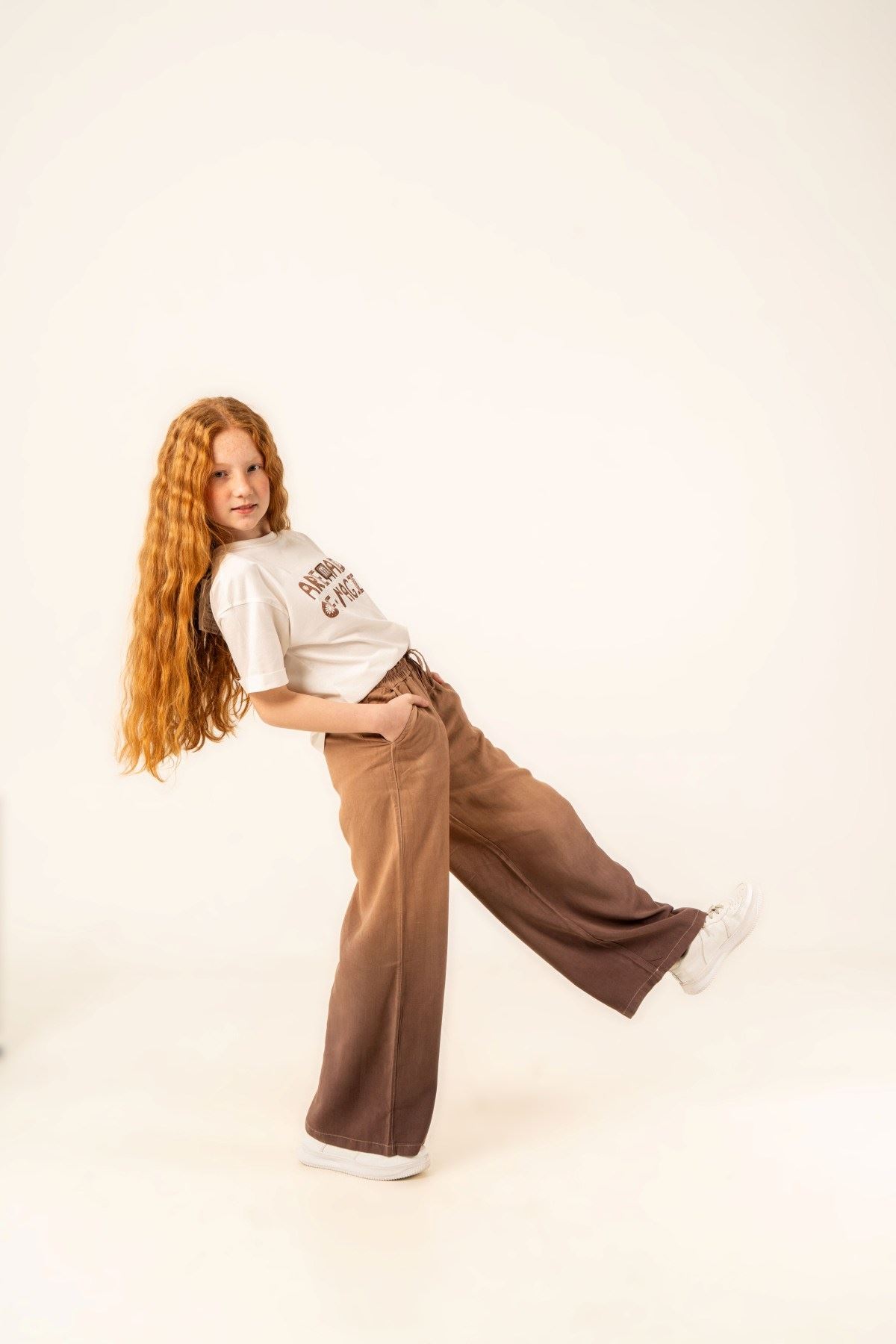 9-15 Yaş Magic Of Coole Kız Çocuk Takım-Mocca