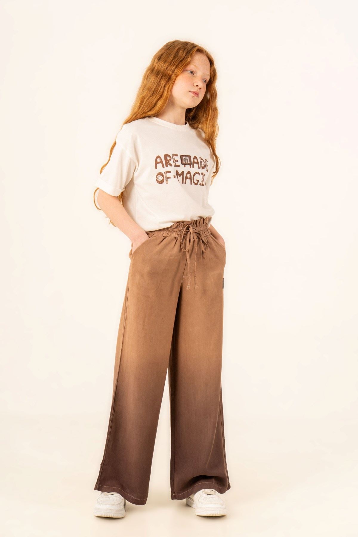 9-15 Yaş Magic Of Coole Kız Çocuk Takım-Mocca