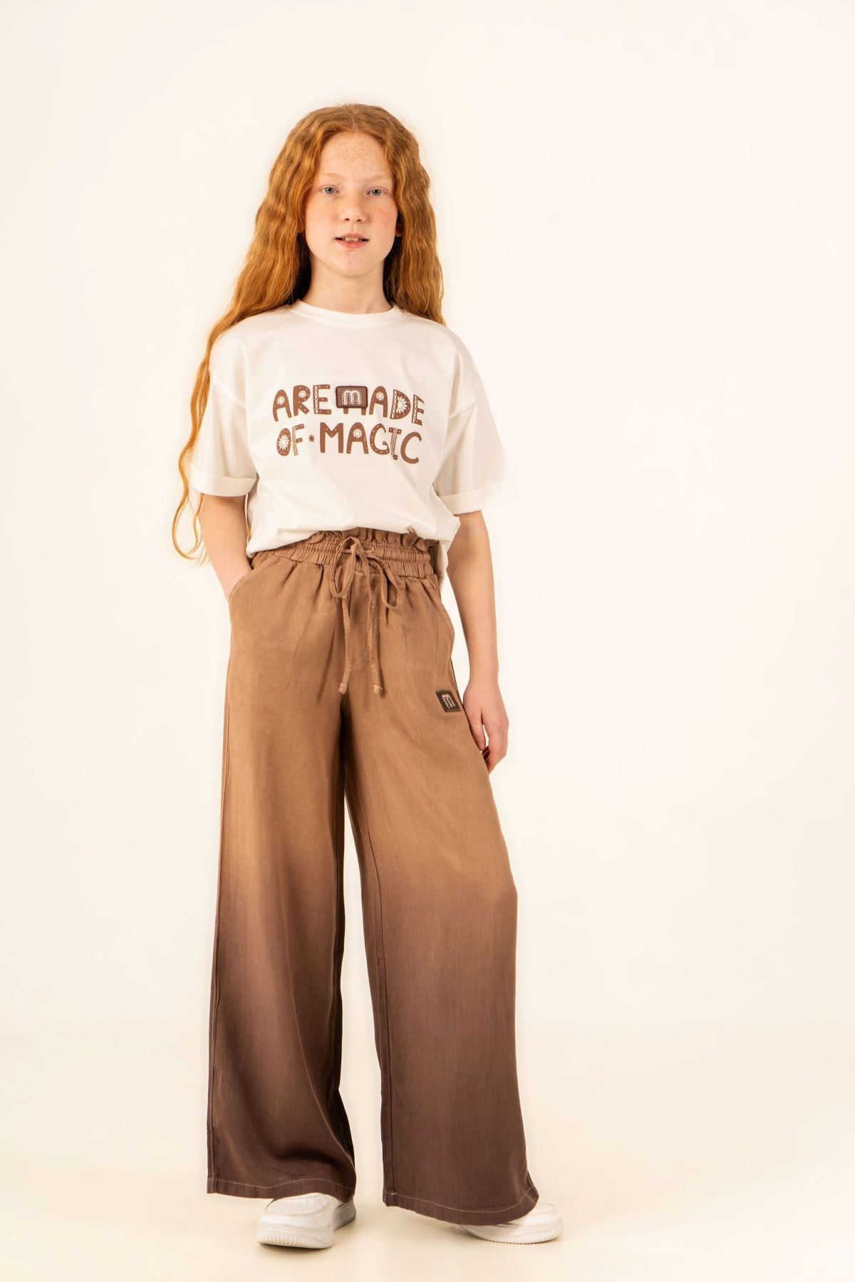 9-15 Yaş Magic Of Coole Kız Çocuk Takım-Mocca