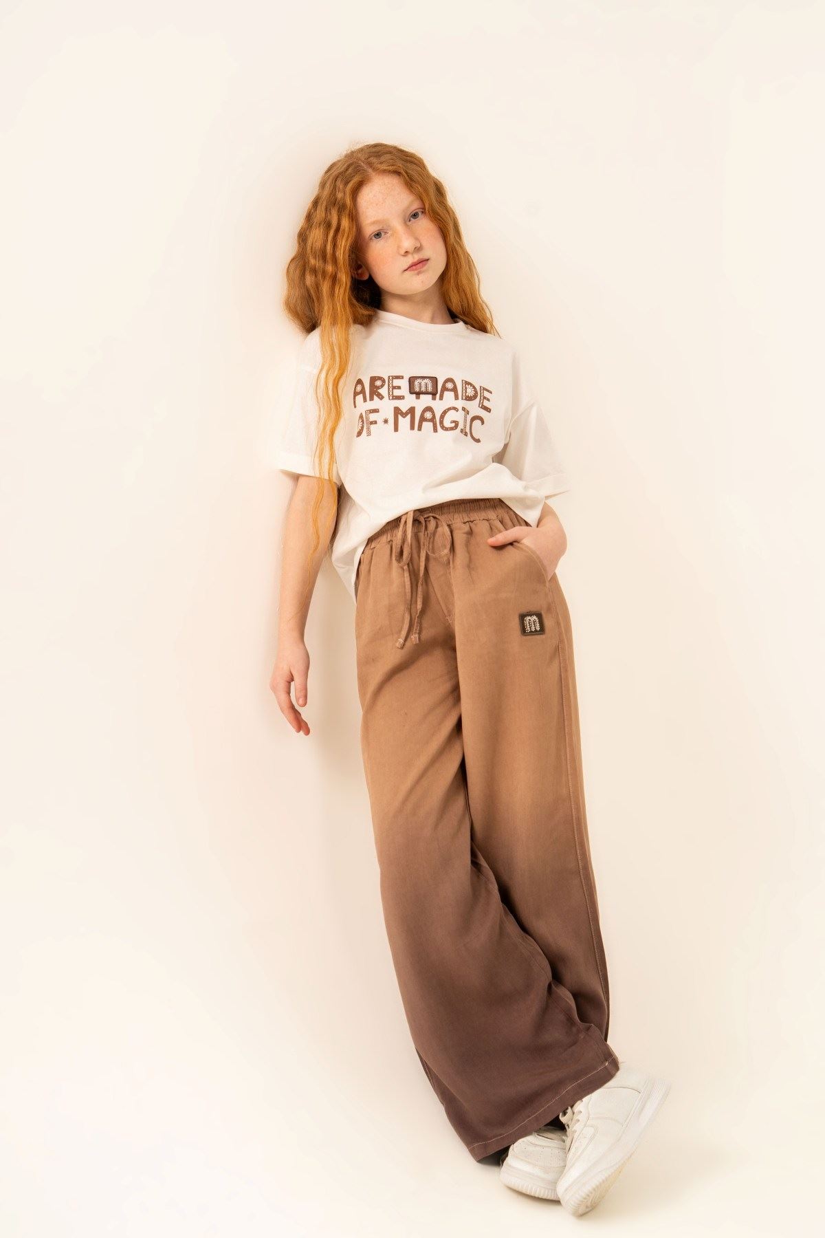 9-15 Yaş Magic Of Coole Kız Çocuk Takım-Mocca