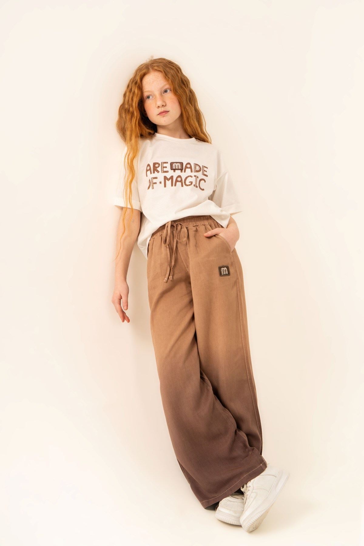 9-15 Yaş Magic Of Coole Kız Çocuk Takım-Mocca