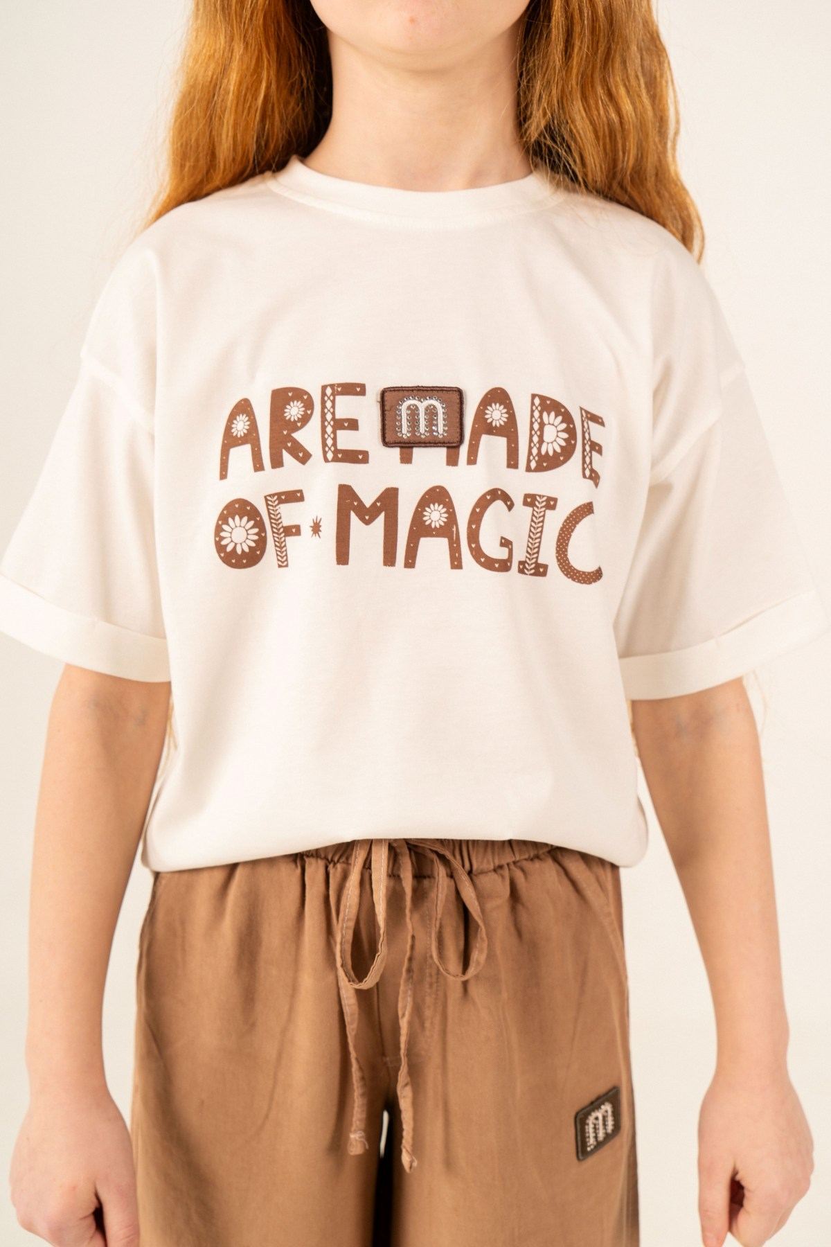 9-15 Yaş Magic Of Coole Kız Çocuk Takım-Mocca