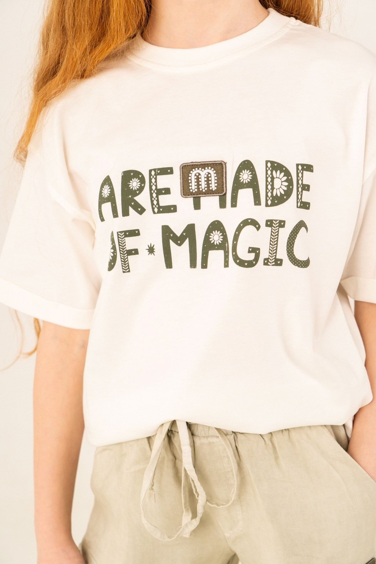 9-15 Yaş Magic Of Coole Kız Çocuk Takım-Haki