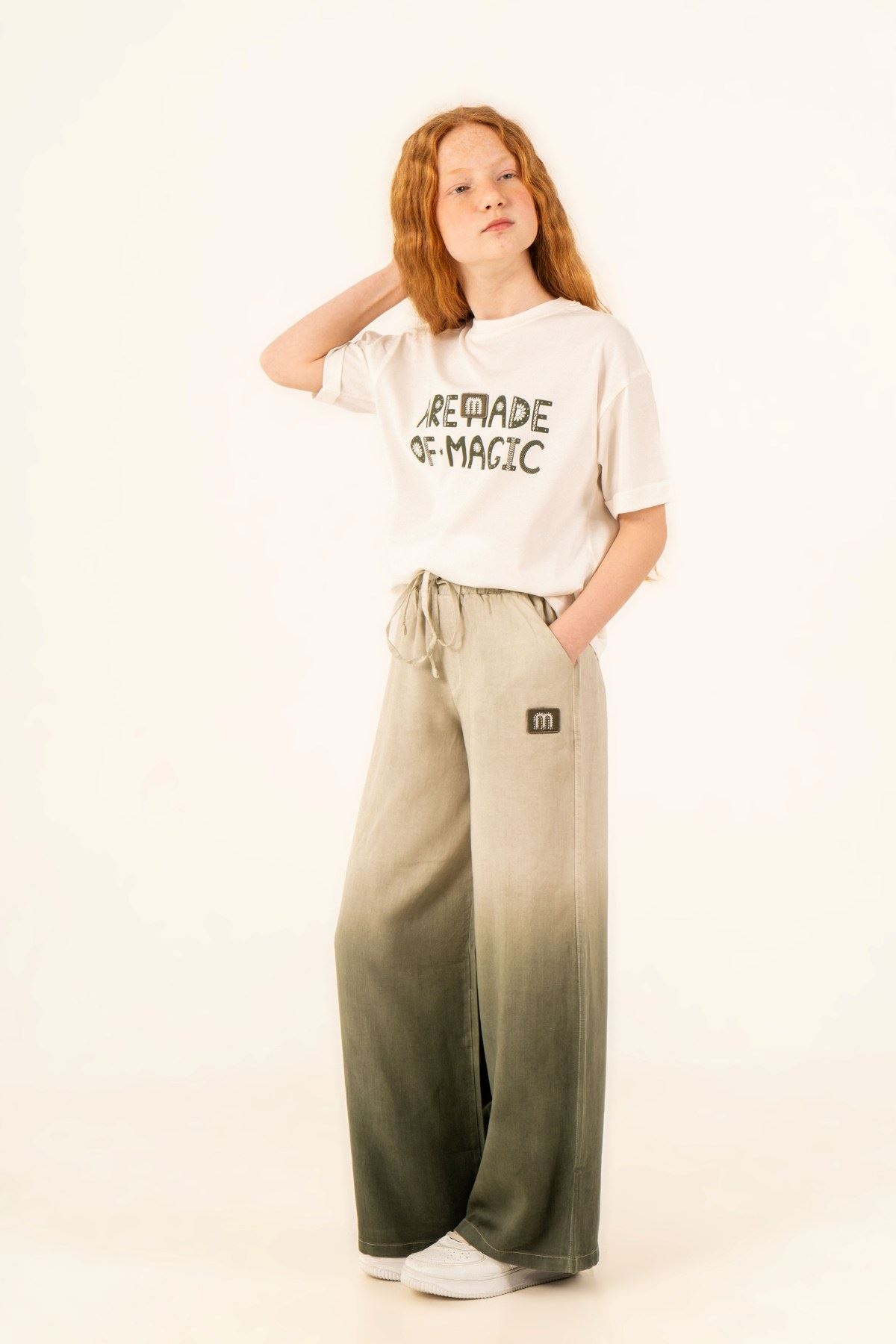 9-15 Yaş Magic Of Coole Kız Çocuk Takım-Haki