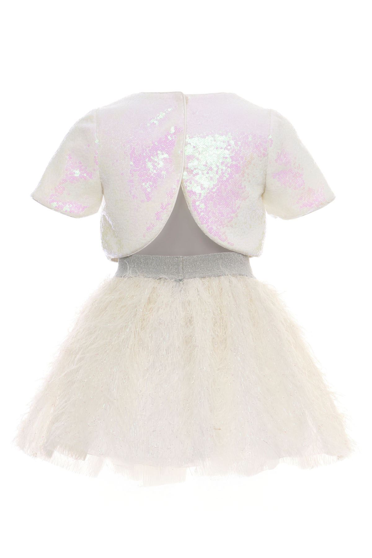 3-7 Yaş Magic Of Love Kız Çocuk Takım-Ekru