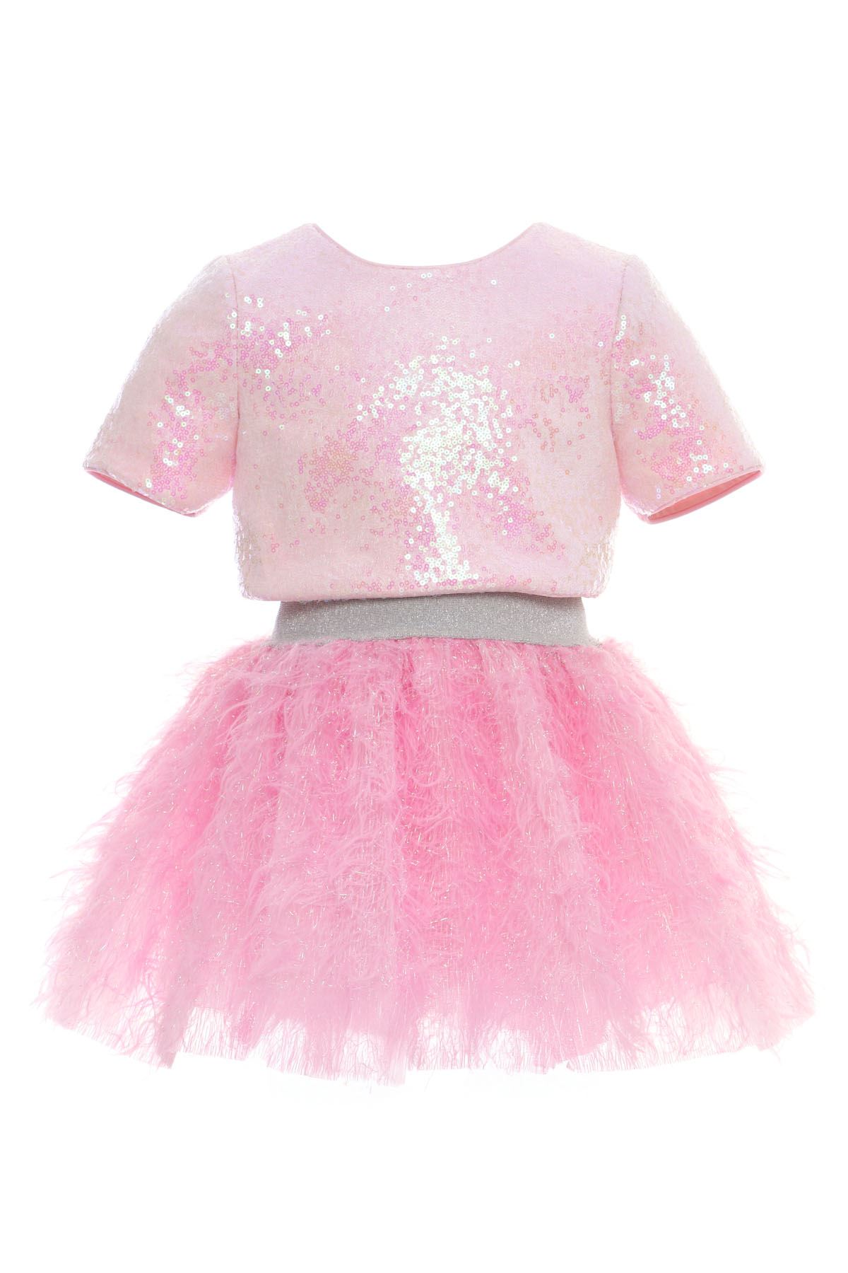 3-7 Yaş Magic Of Love Kız Çocuk Takım-Pembe