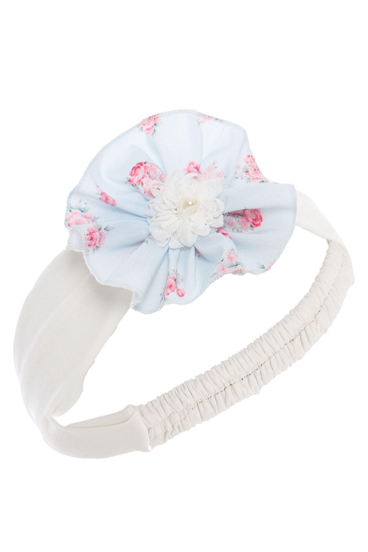 6-24 Aylık Garden Love Kız Bebek Elbise-Bebe Mavisi