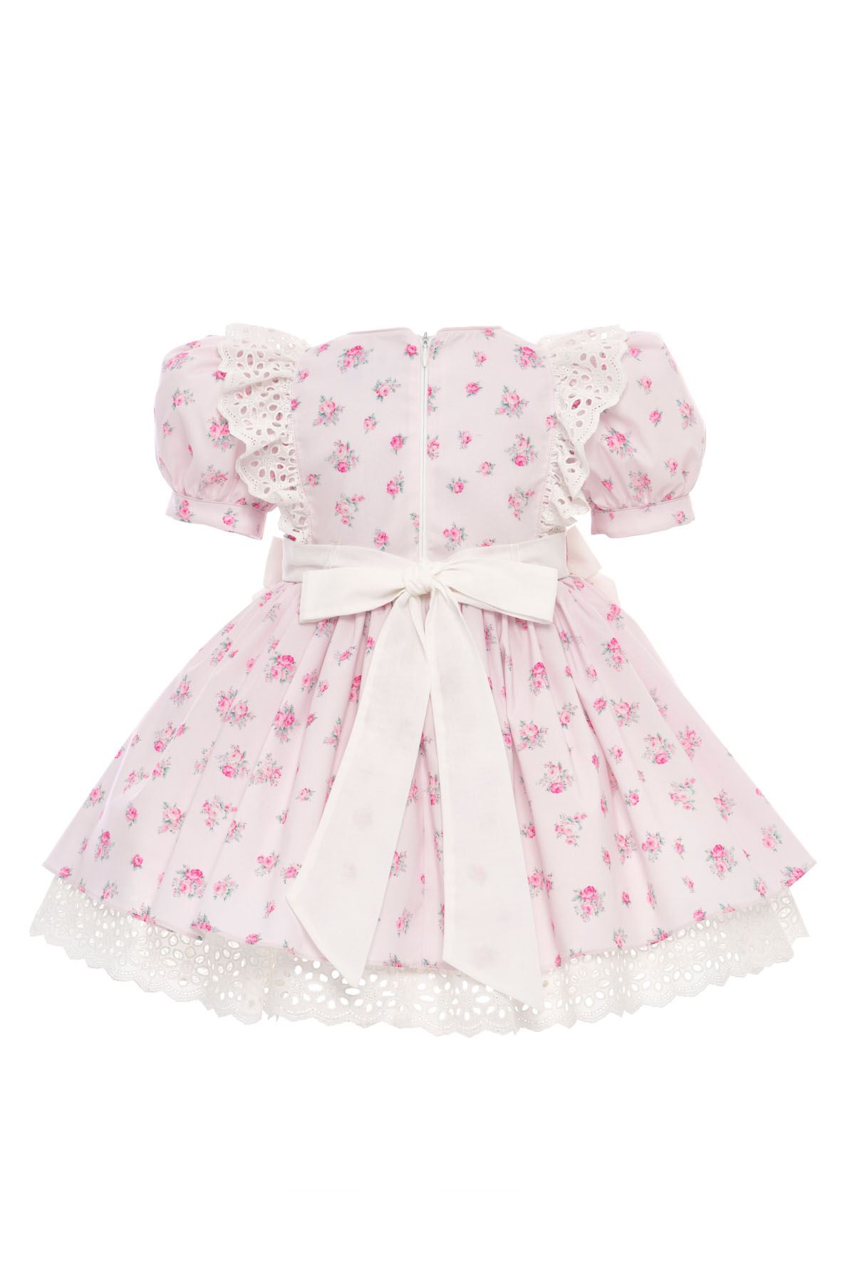 6-24 Aylık Garden Love Kız Bebek Elbise-Pembe