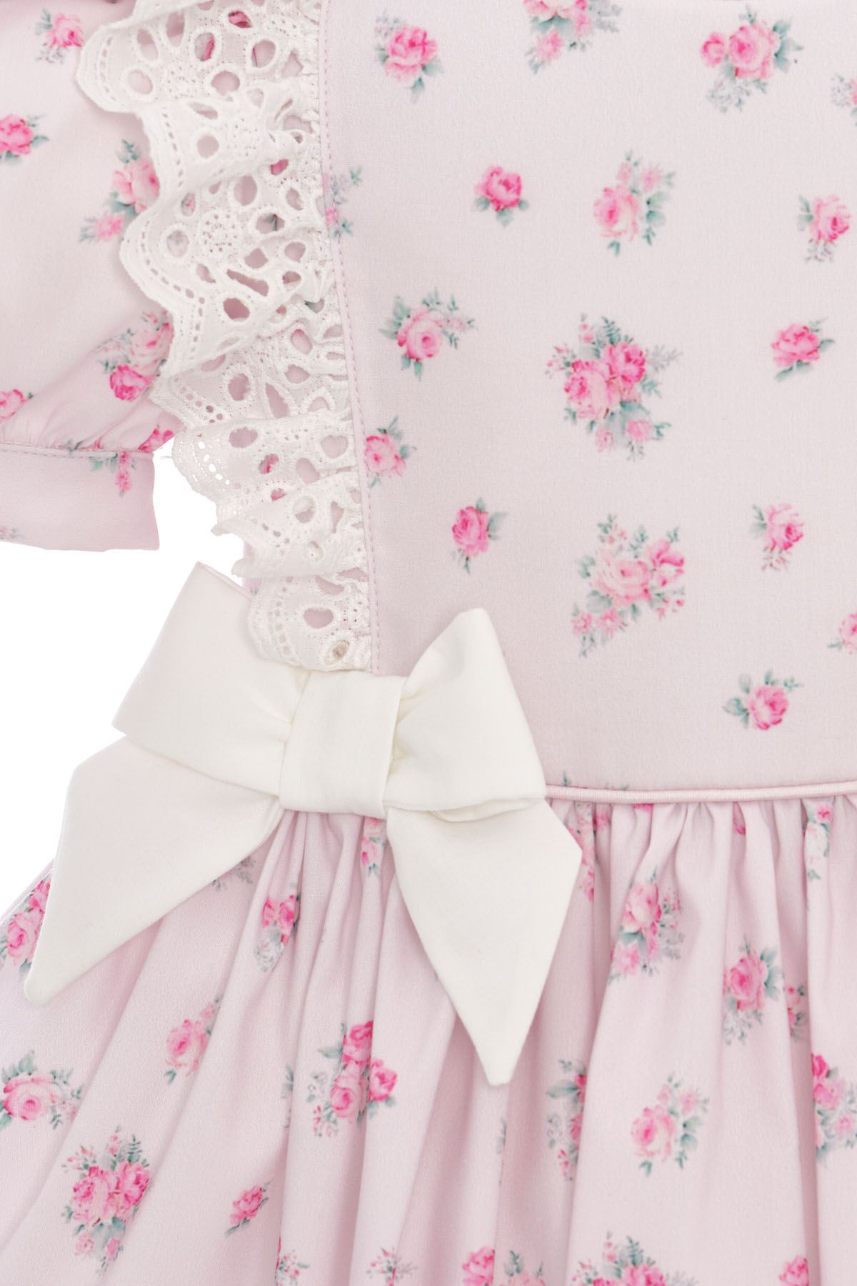 6-24 Aylık Garden Love Kız Bebek Elbise-Pembe