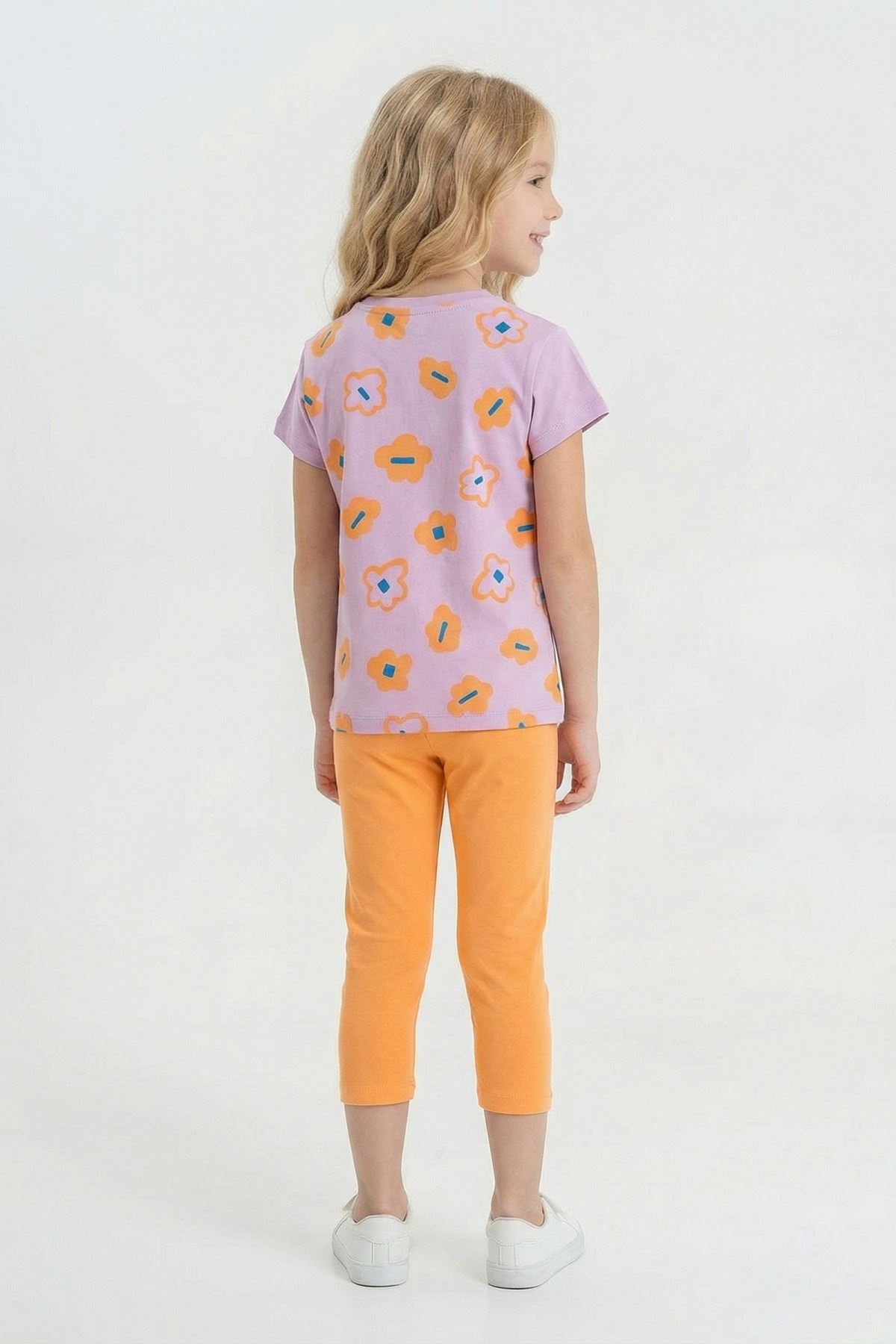 6-9 Yaş Happy Diana Kız Çocuk Takım-Lila