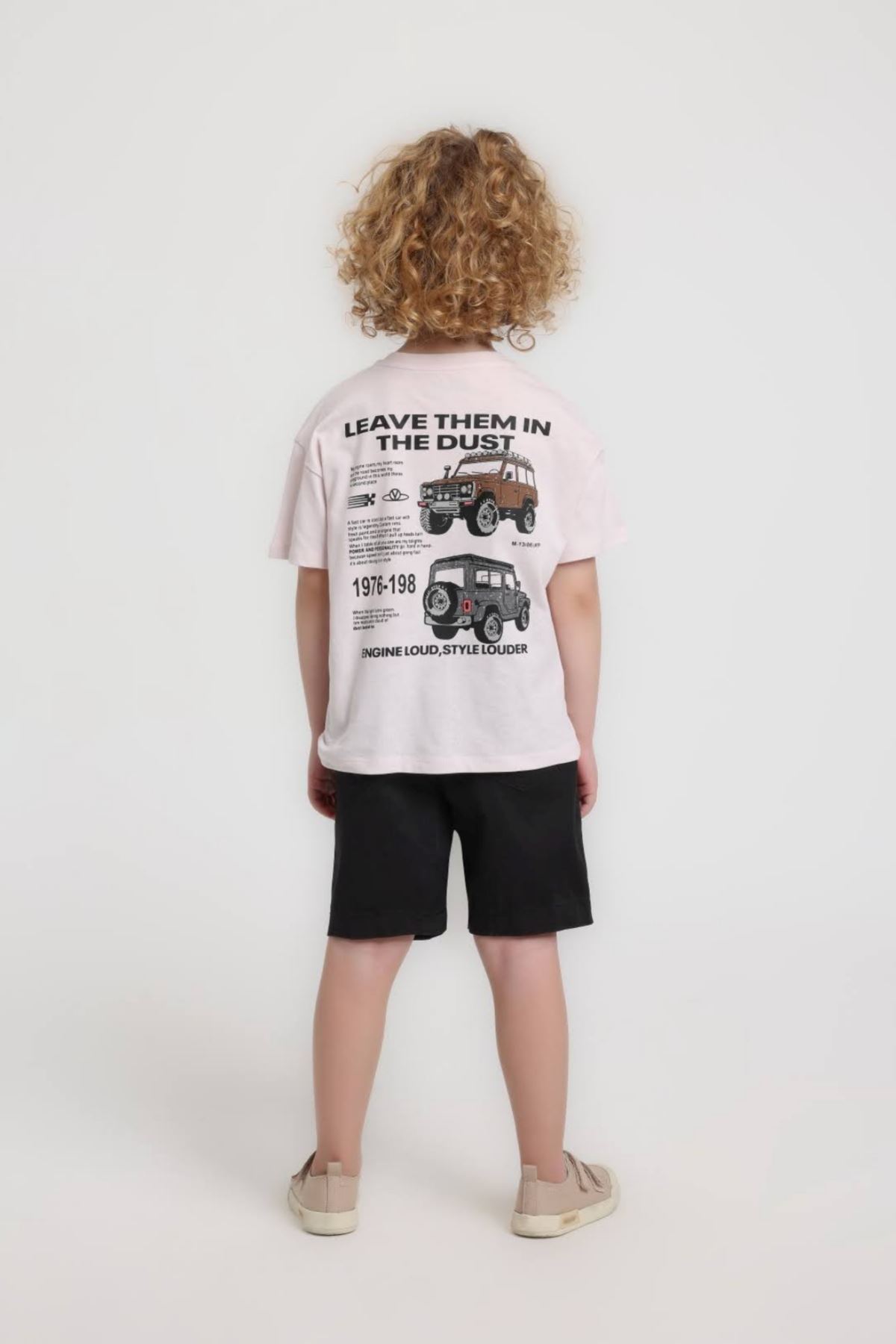 1-5 Yaş Engine Loud Erkek Çocuk Takım-Taş