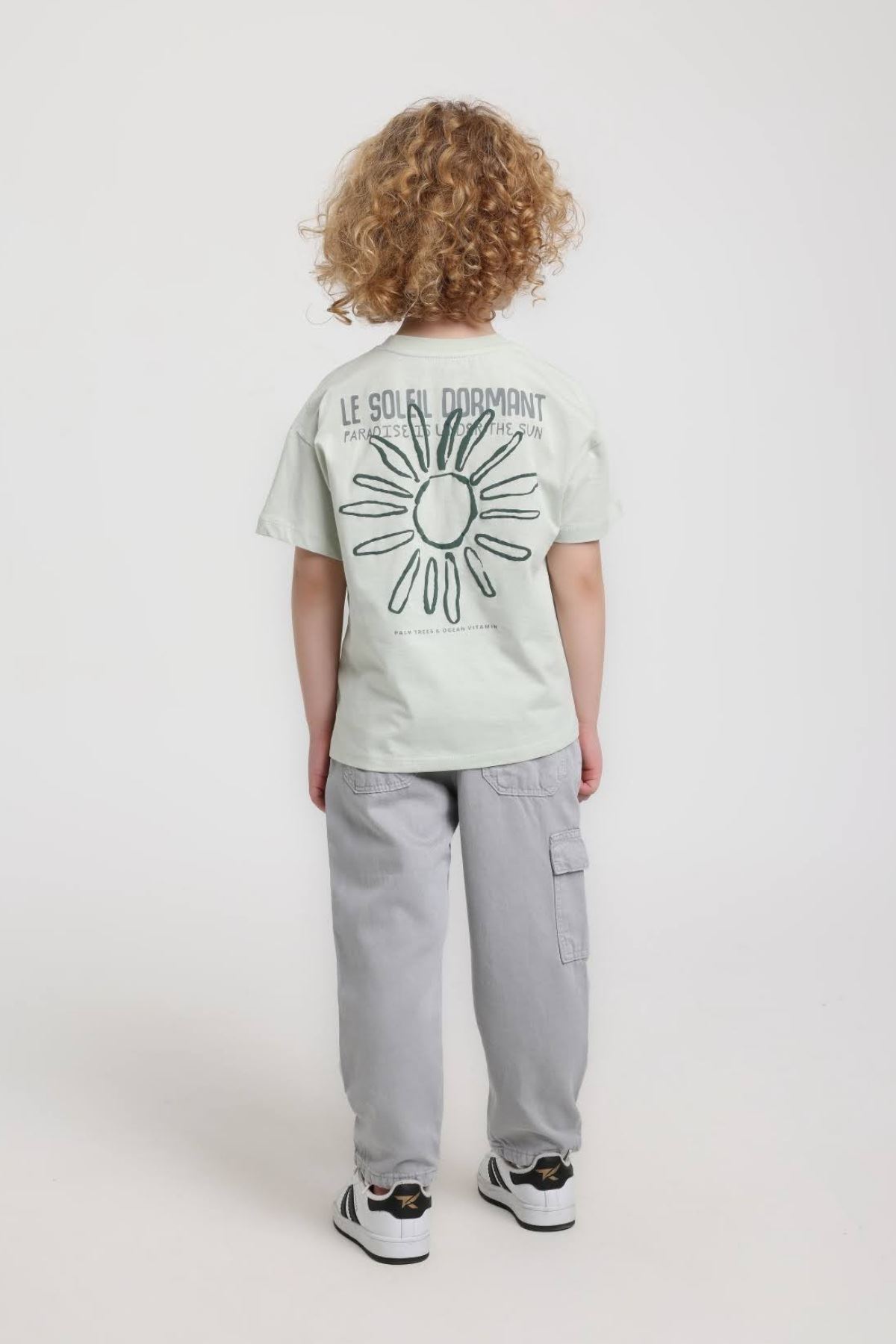 1-5 Yaş Hugo Valentino Erkek Çocuk Takım-Su Yeşili