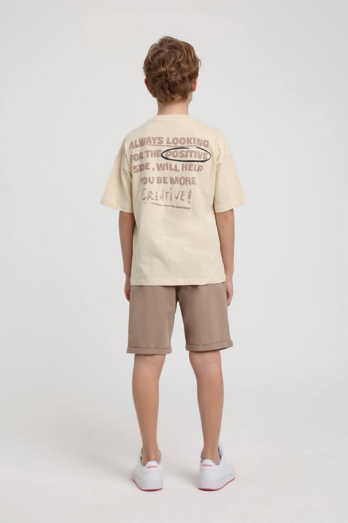 5-14 Yaş Orion Kade Erkek Çocuk Takım-Latte