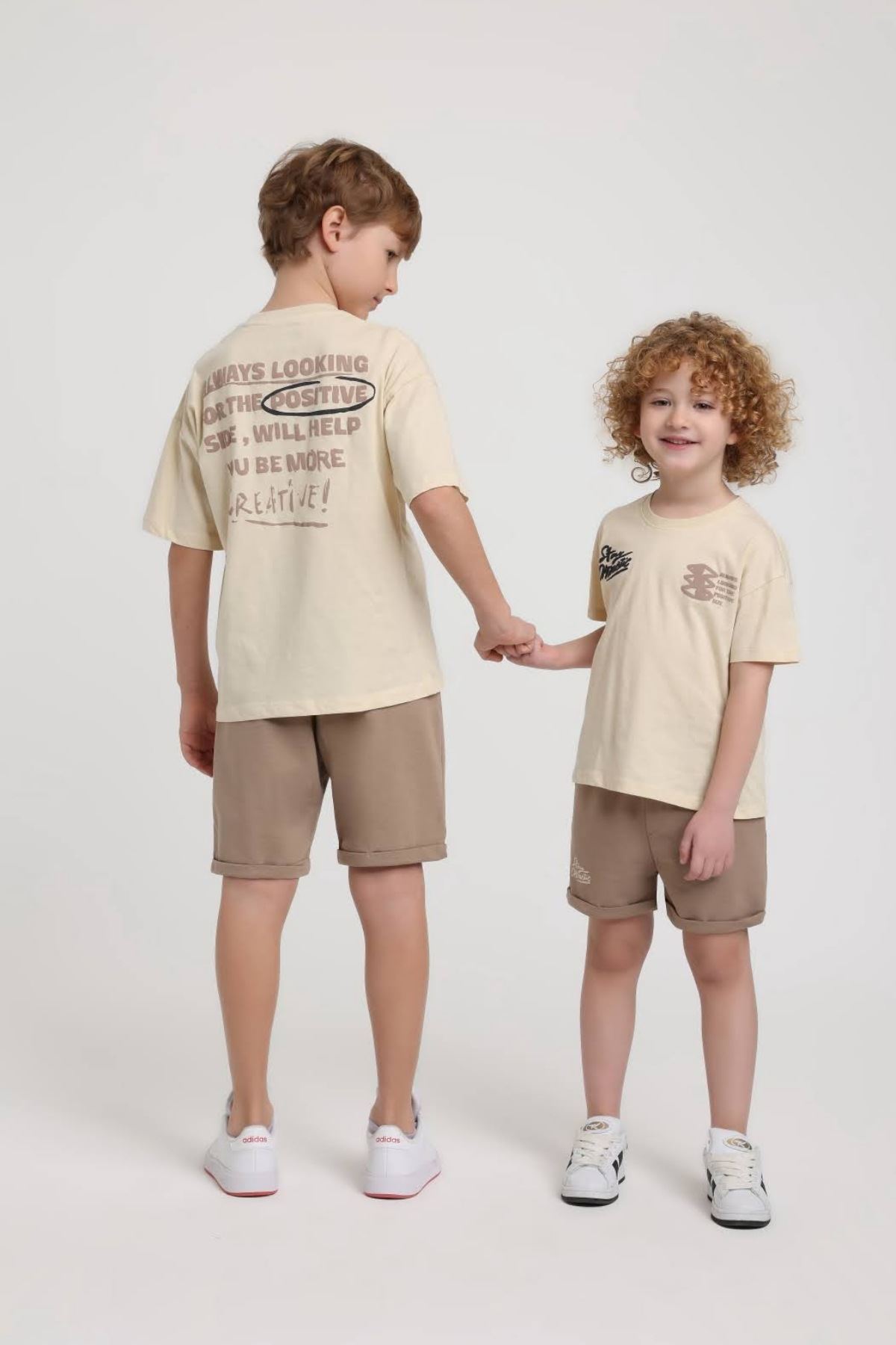 5-14 Yaş Orion Kade Erkek Çocuk Takım-Latte