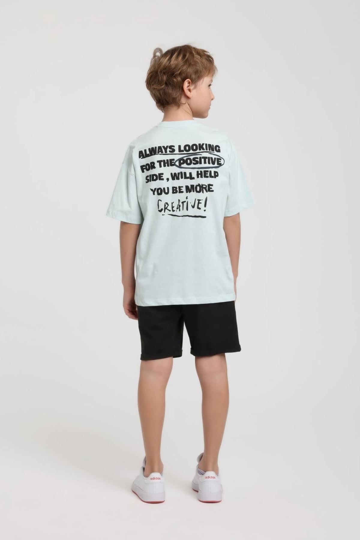 5-14 Yaş Orion Kade Erkek Çocuk Takım-Su Yeşili