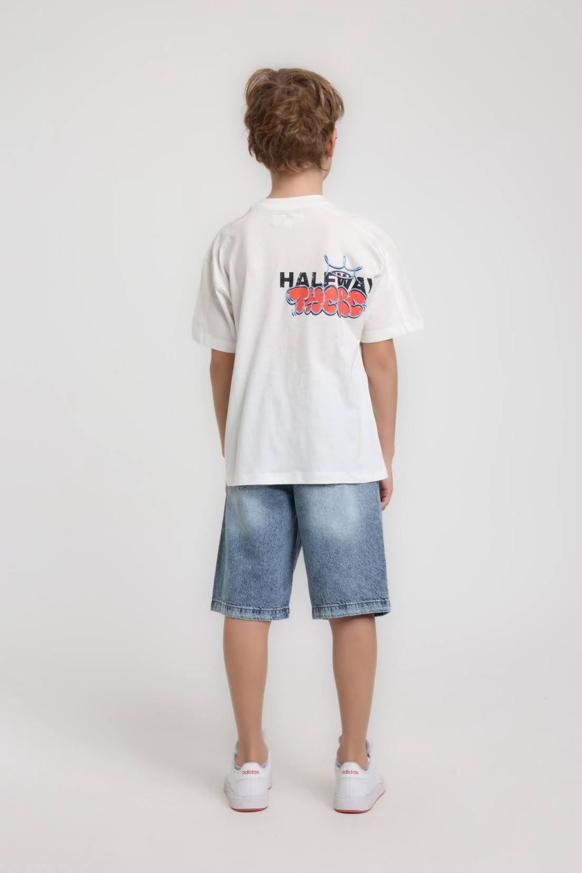 5-14 Yaş Lucien Drave Erkek Çocuk Takım-Ekru