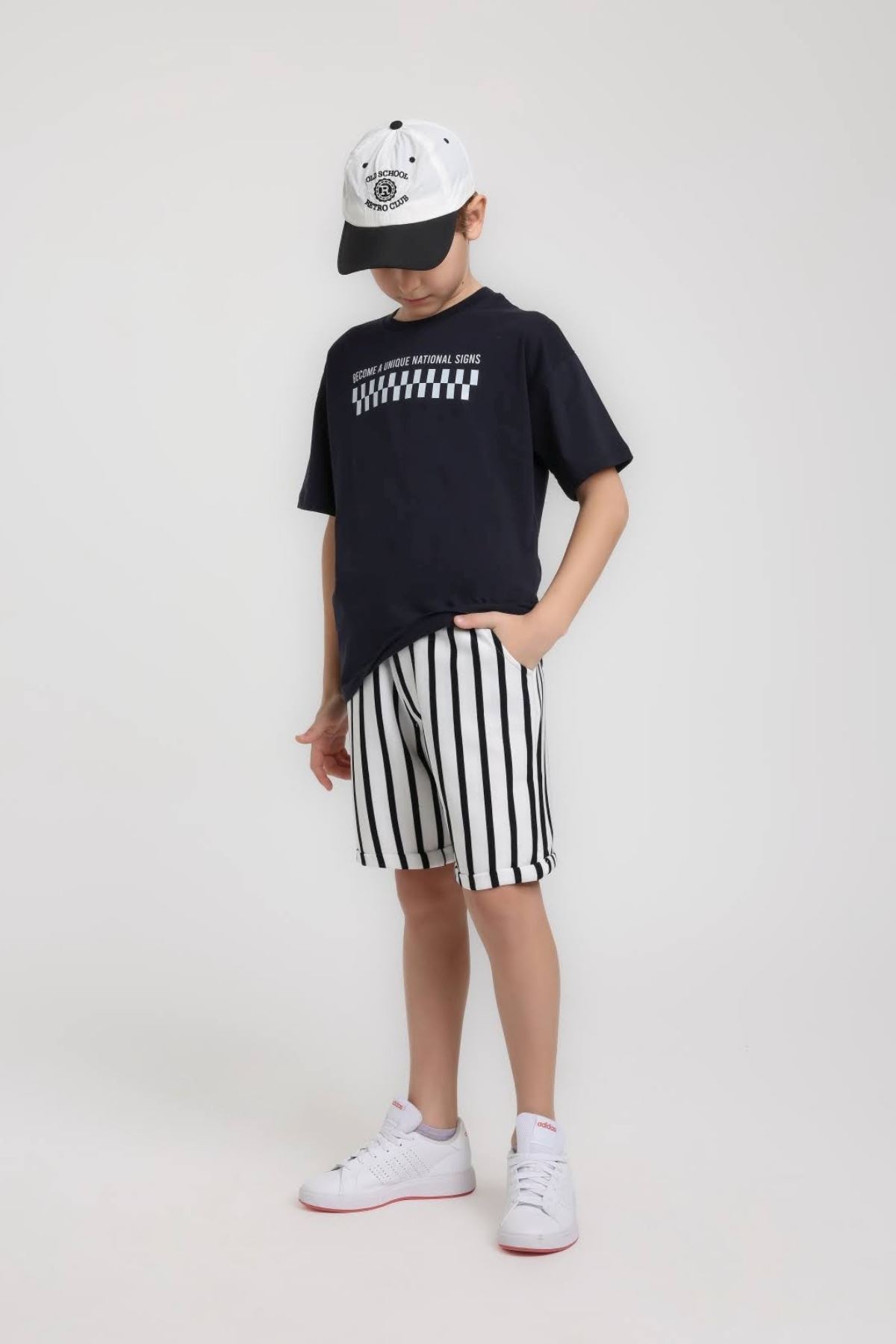 5-14 Yaş Drake Vargo Erkek Çocuk Takım-Siyah