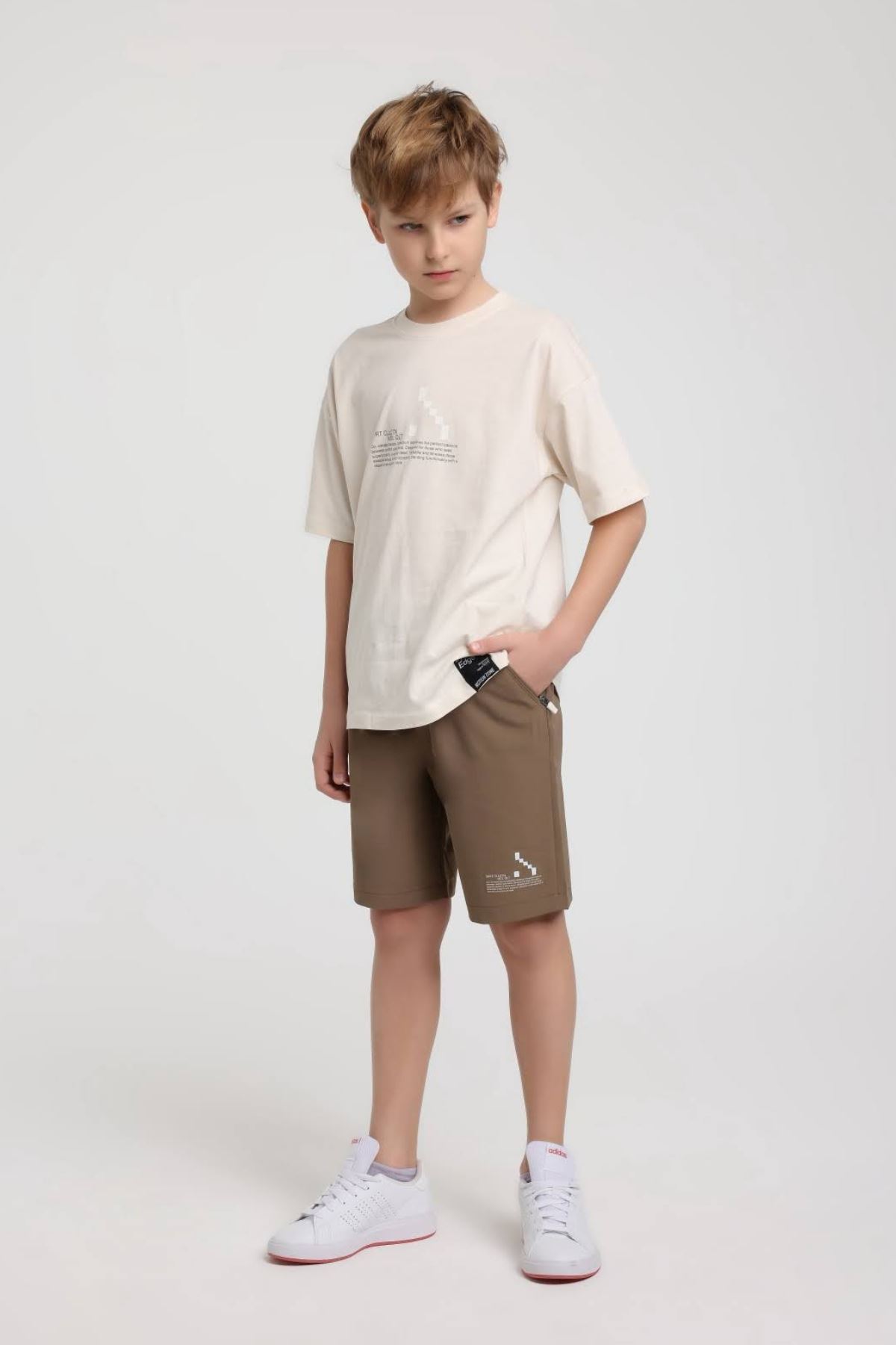 5-14 Yaş Bastian Drax Erkek Çocuk Takım-Kahverengi