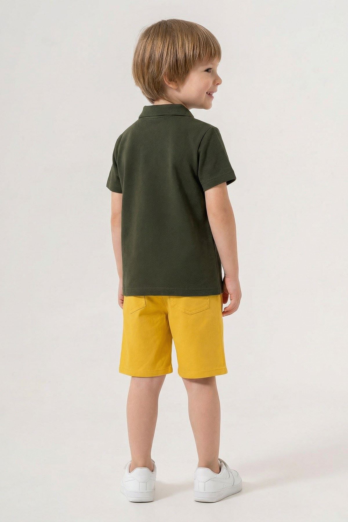 2-8 Yaş Lisanslı Haribo Erkek Çocuk Takım-Haki