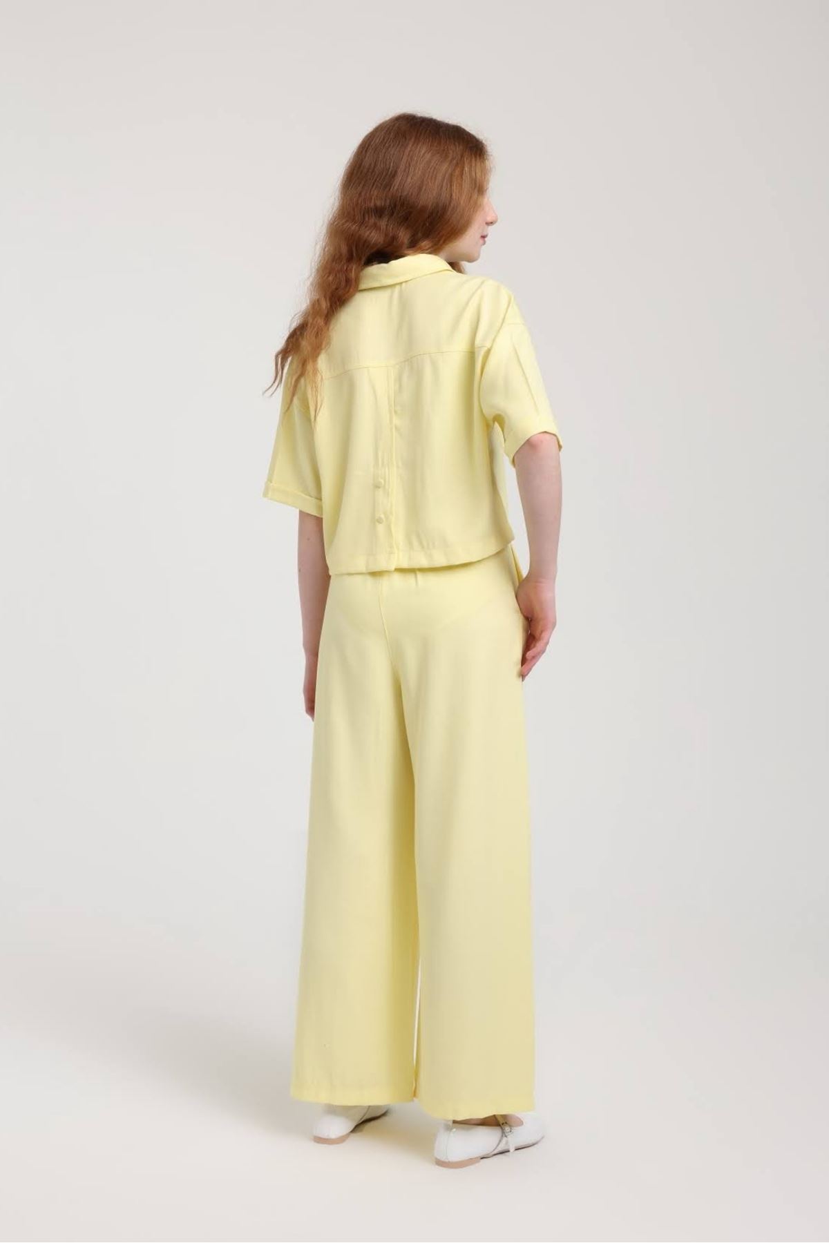 8-14 Yaş Stella Wish Kız Çocuk Takım-Sarı