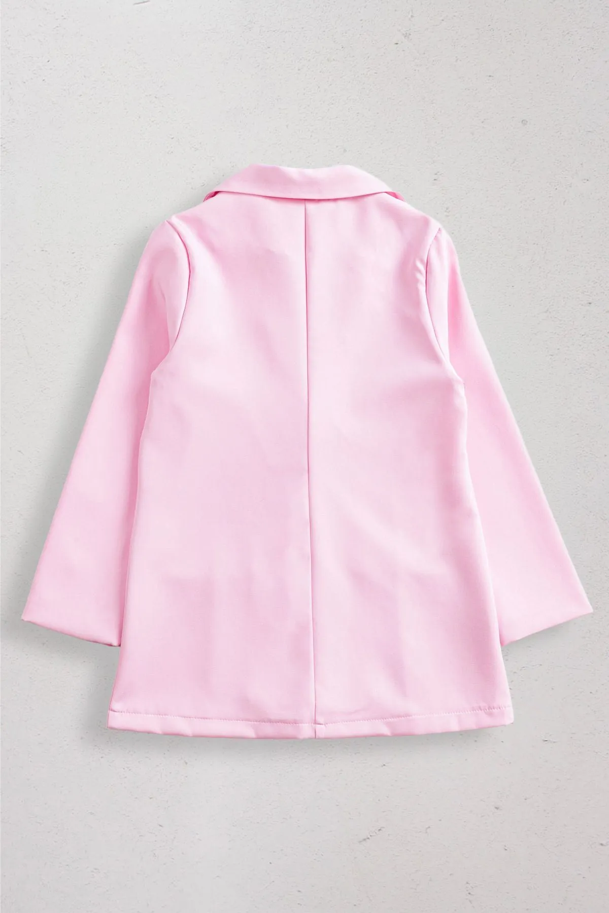 9-14 Yaş Magnolia Kız Çocuk Blazer Ceket-Şeker Pembe