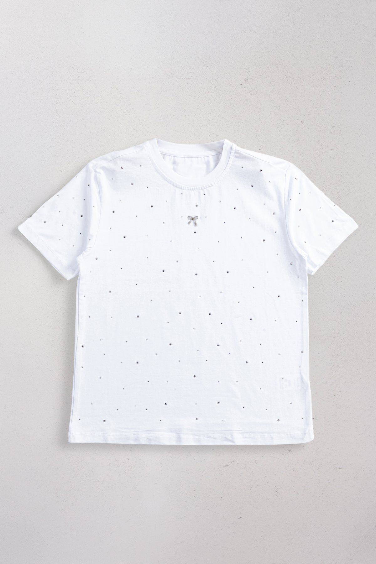 9-15 Yaş The Best Magic Premium Kız Çocuk T-Shırt -Beyaz