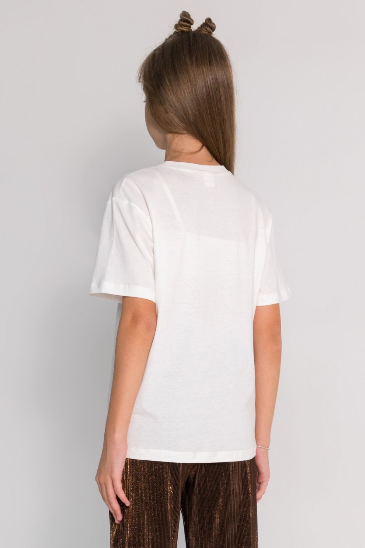 9-14 Yaş Boogi Nights Kız Çocuk T-Shirt-Ekru