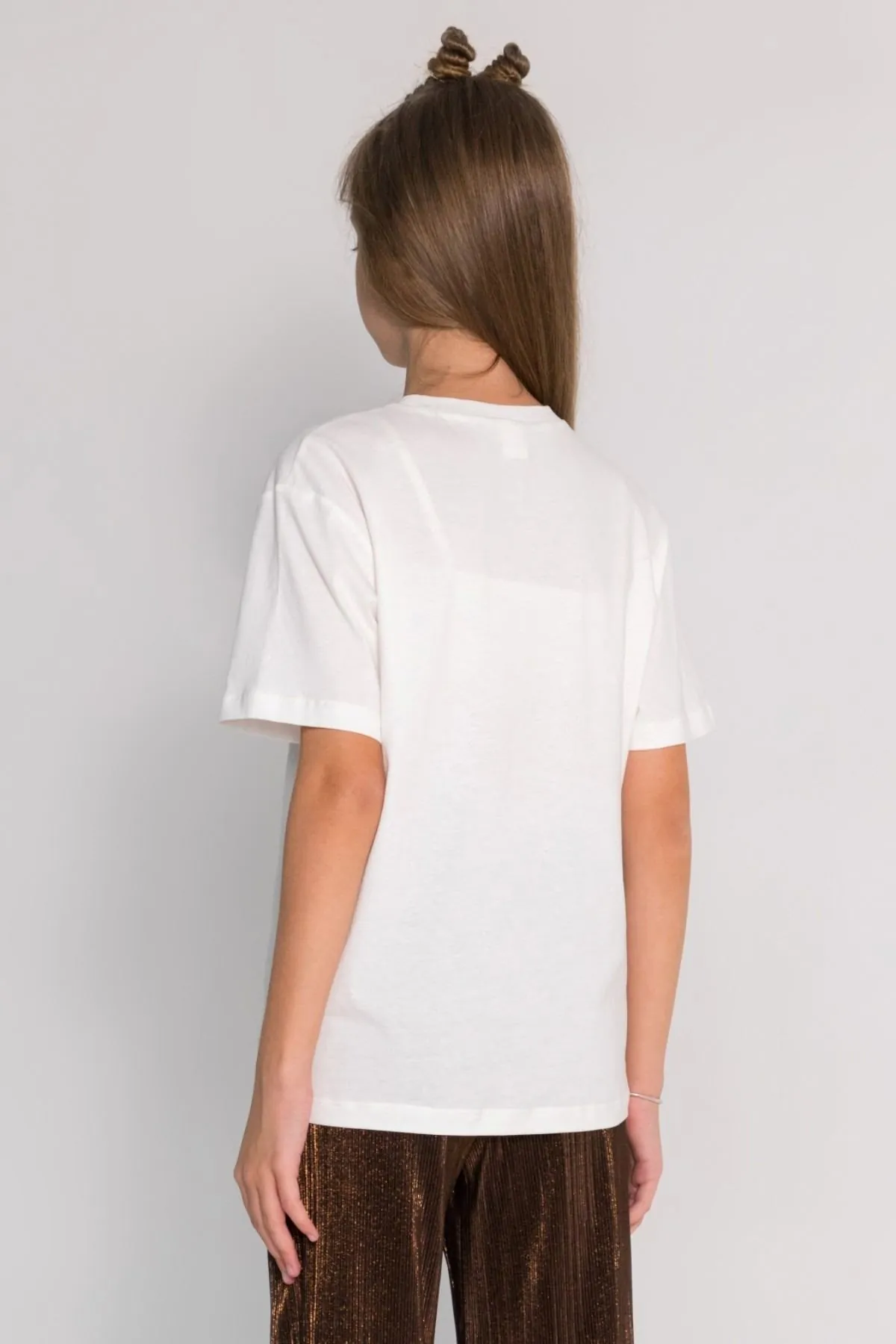 9-14 Yaş Boogi Nights Kız Çocuk T-Shirt-Ekru
