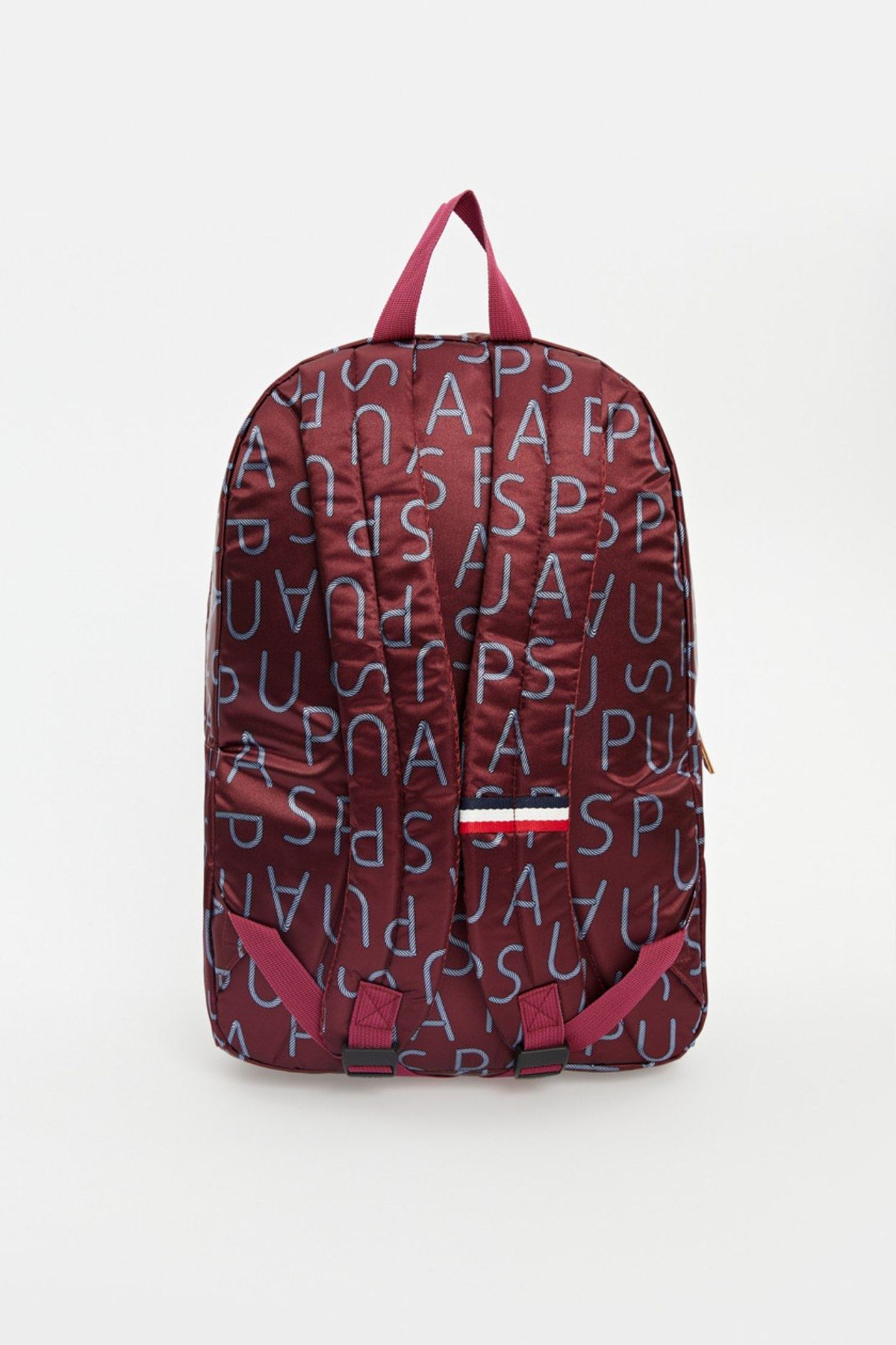 Lisanslı Us Polo ASSN Sırt Çantası-Bordo